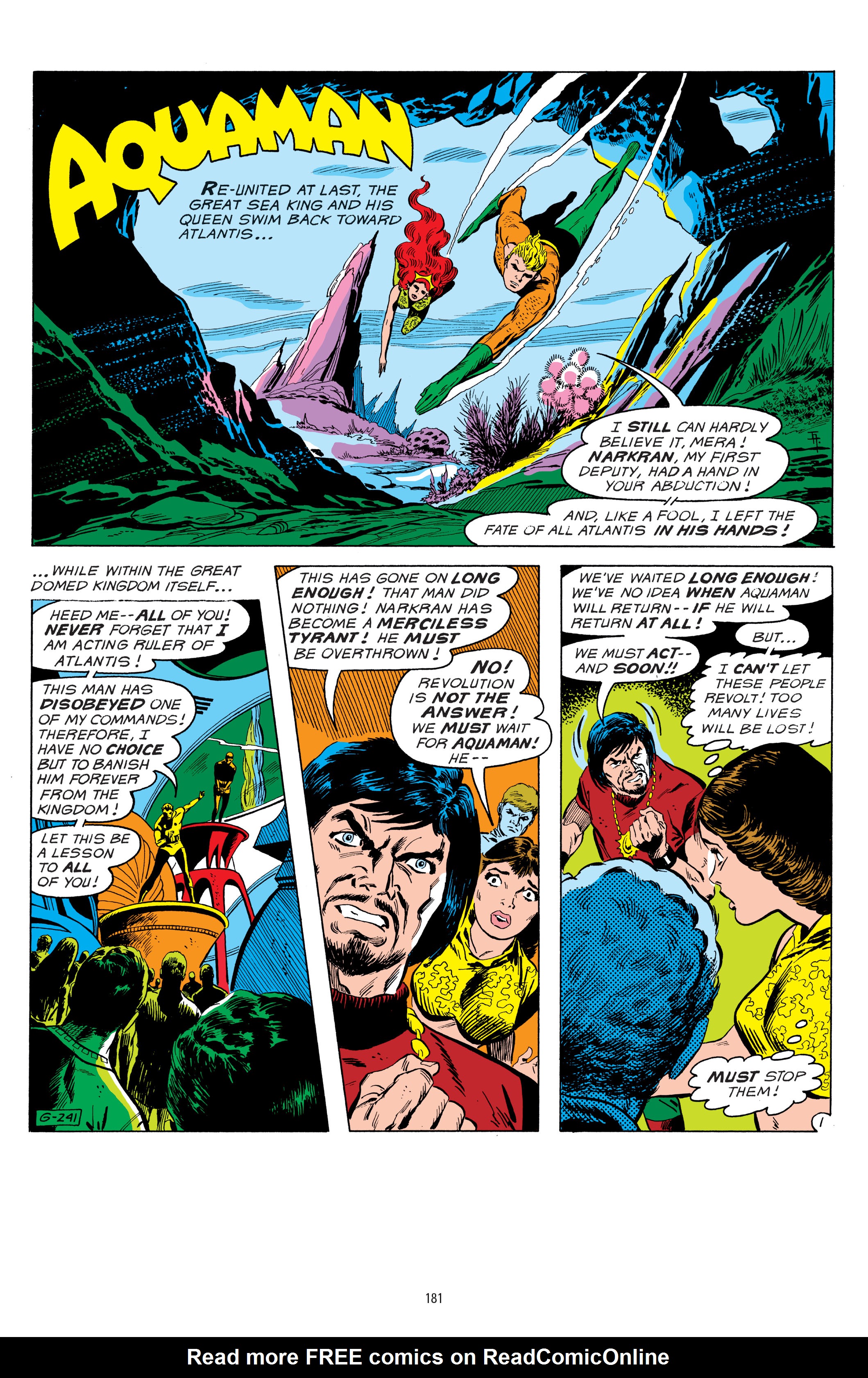 Read online Aquaman (1962) comic -  Issue # _TPB The Search for Mera Deluxe Edition (Part 2) - 77