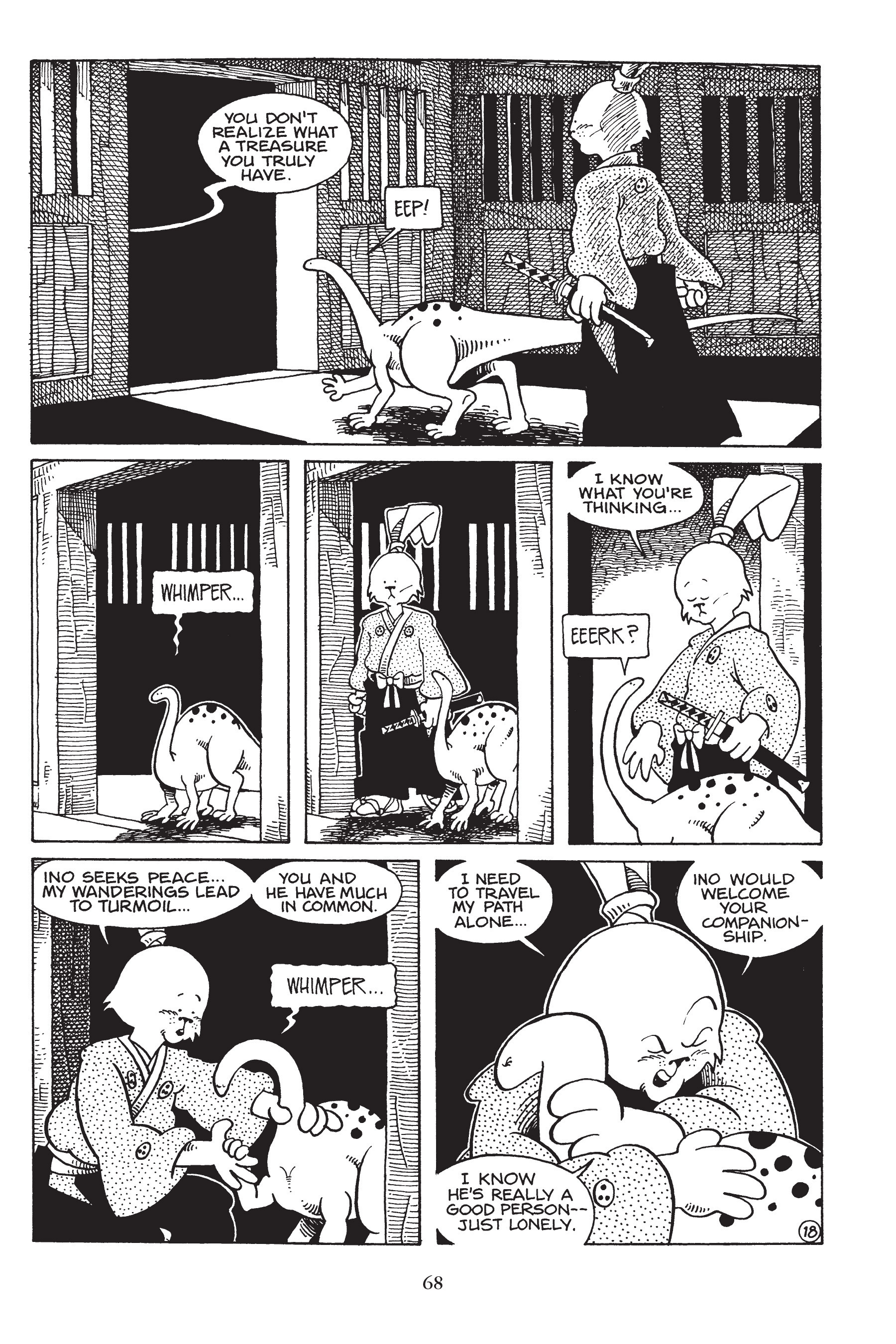 Read online Usagi Yojimbo (1987) comic -  Issue # _TPB 3 - 67