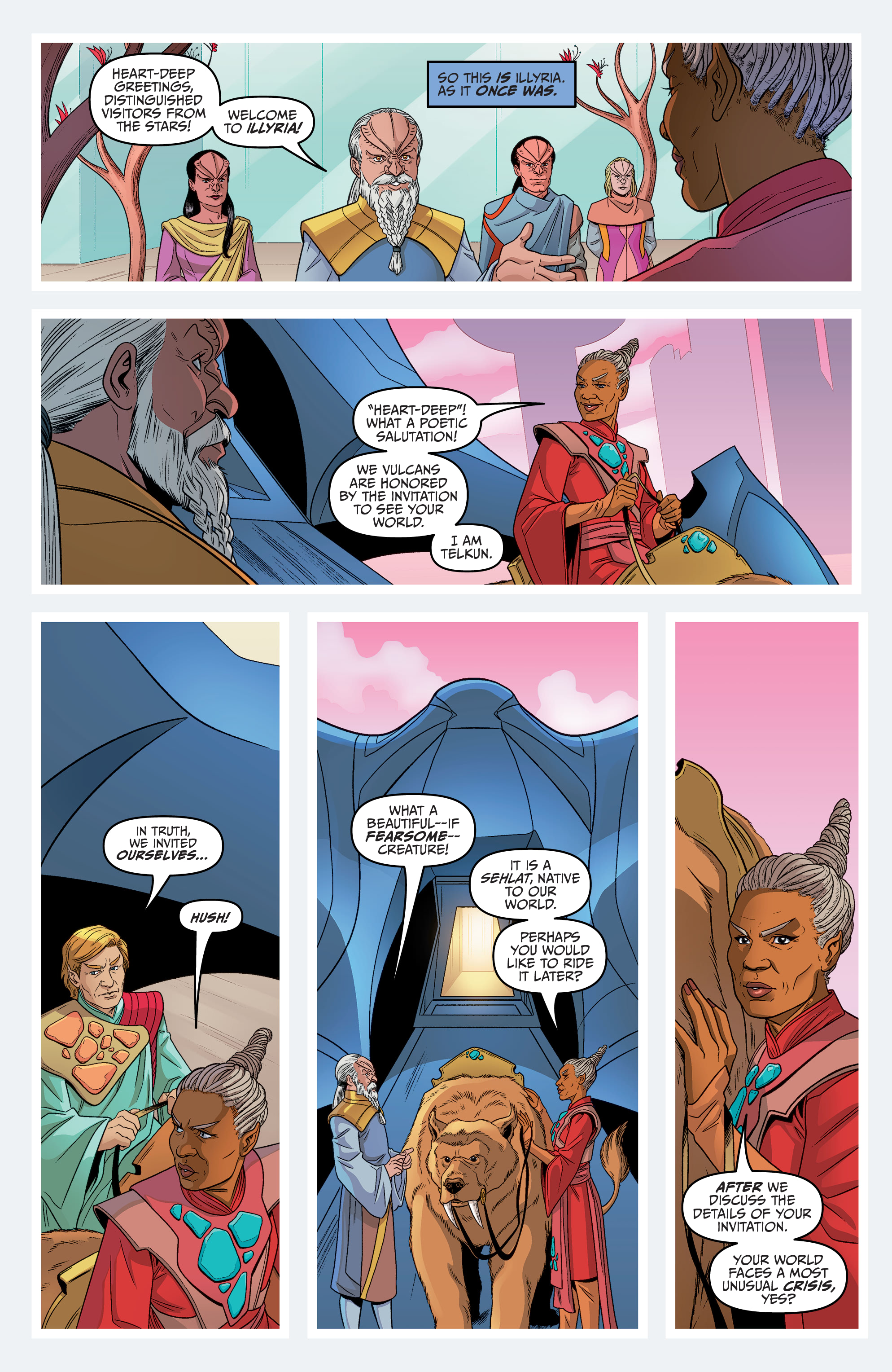 Read online Star Trek: Strange New Worlds - The Illyrian Enigma comic -  Issue #3 - 10