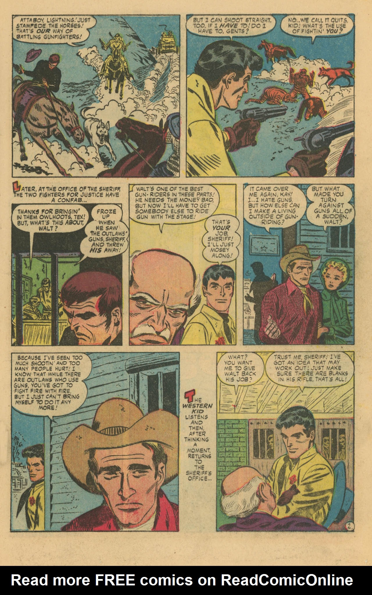 Read online Western Kid comic -  Issue #9 - 17