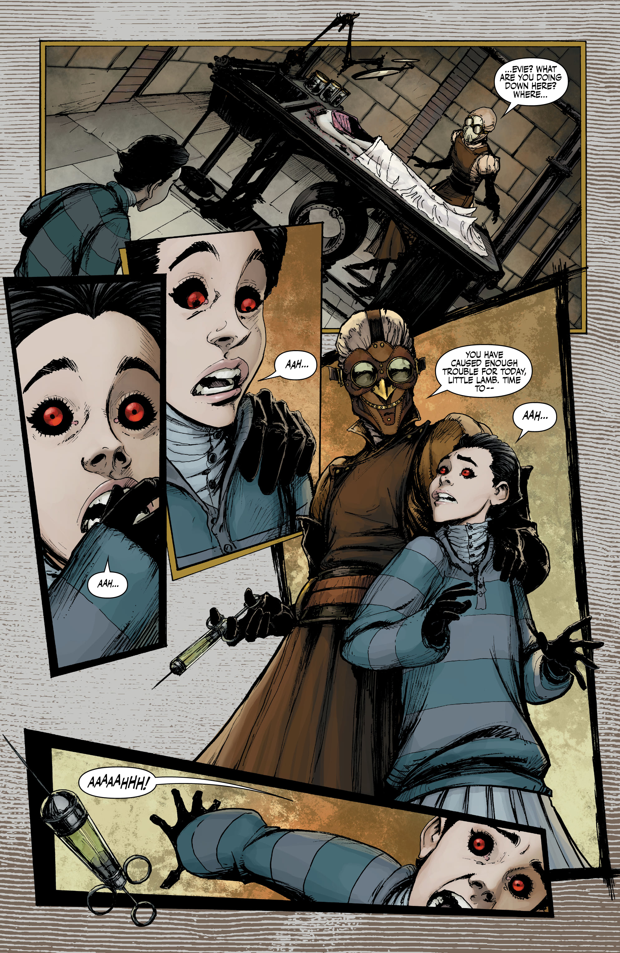 Read online Lady Mechanika: The Monster of The Ministry of Hell comic -  Issue #4 - 5
