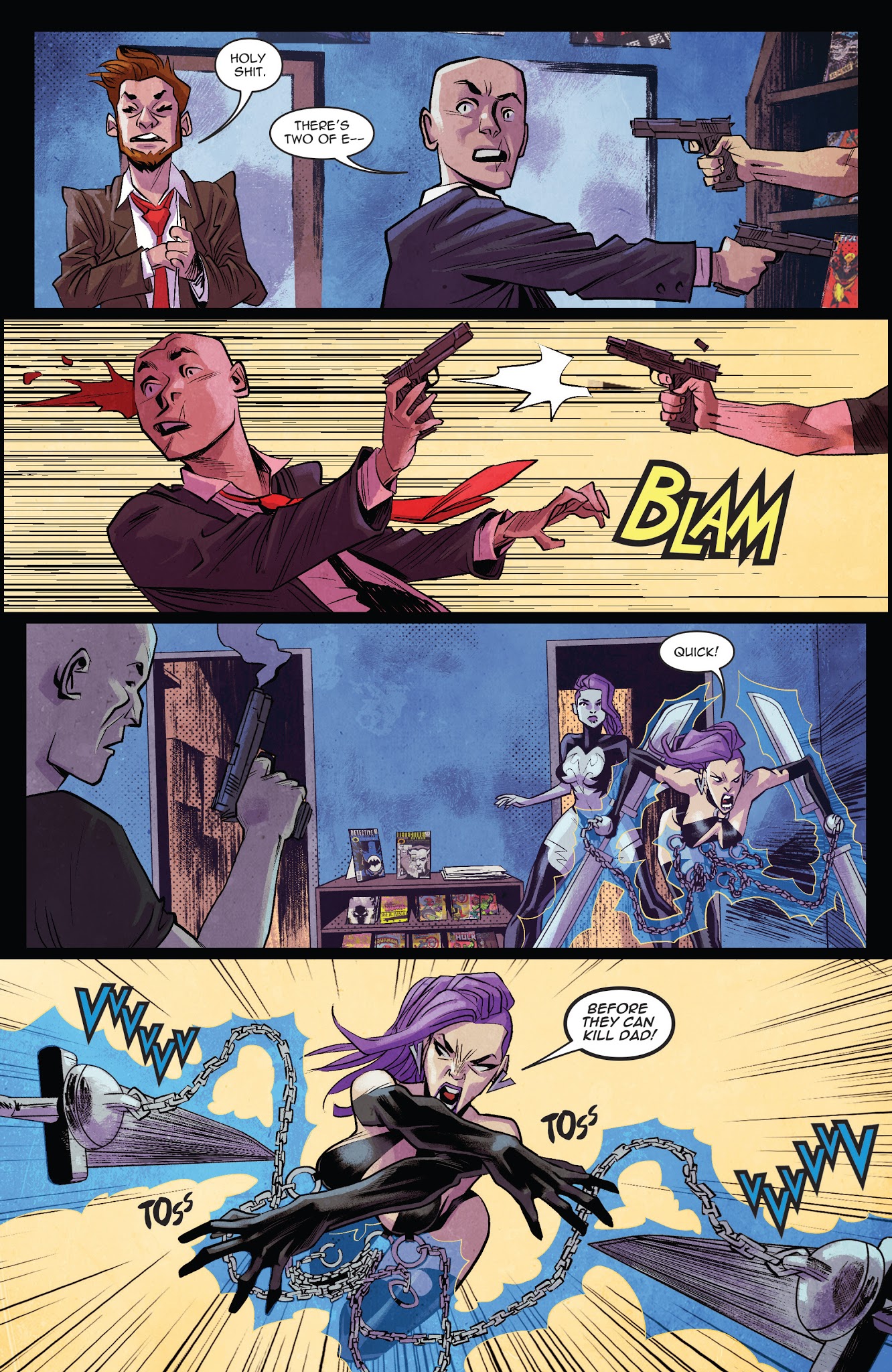 Read online Vampblade Season 3 comic -  Issue #1 - 7