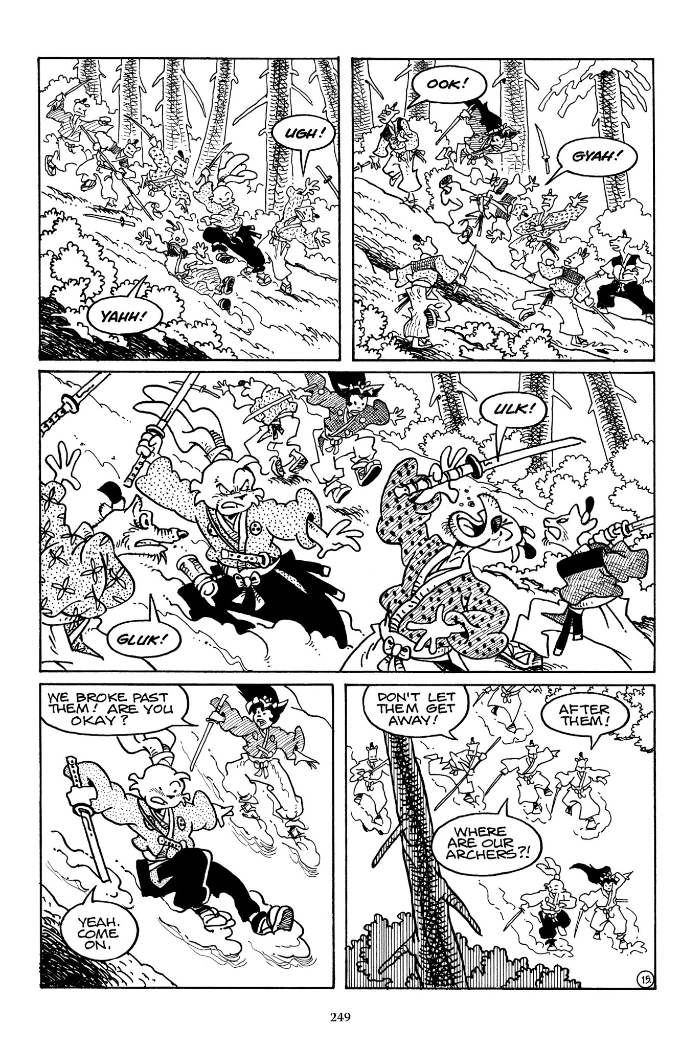 Read online The Usagi Yojimbo Saga comic -  Issue # TPB 5 - 245