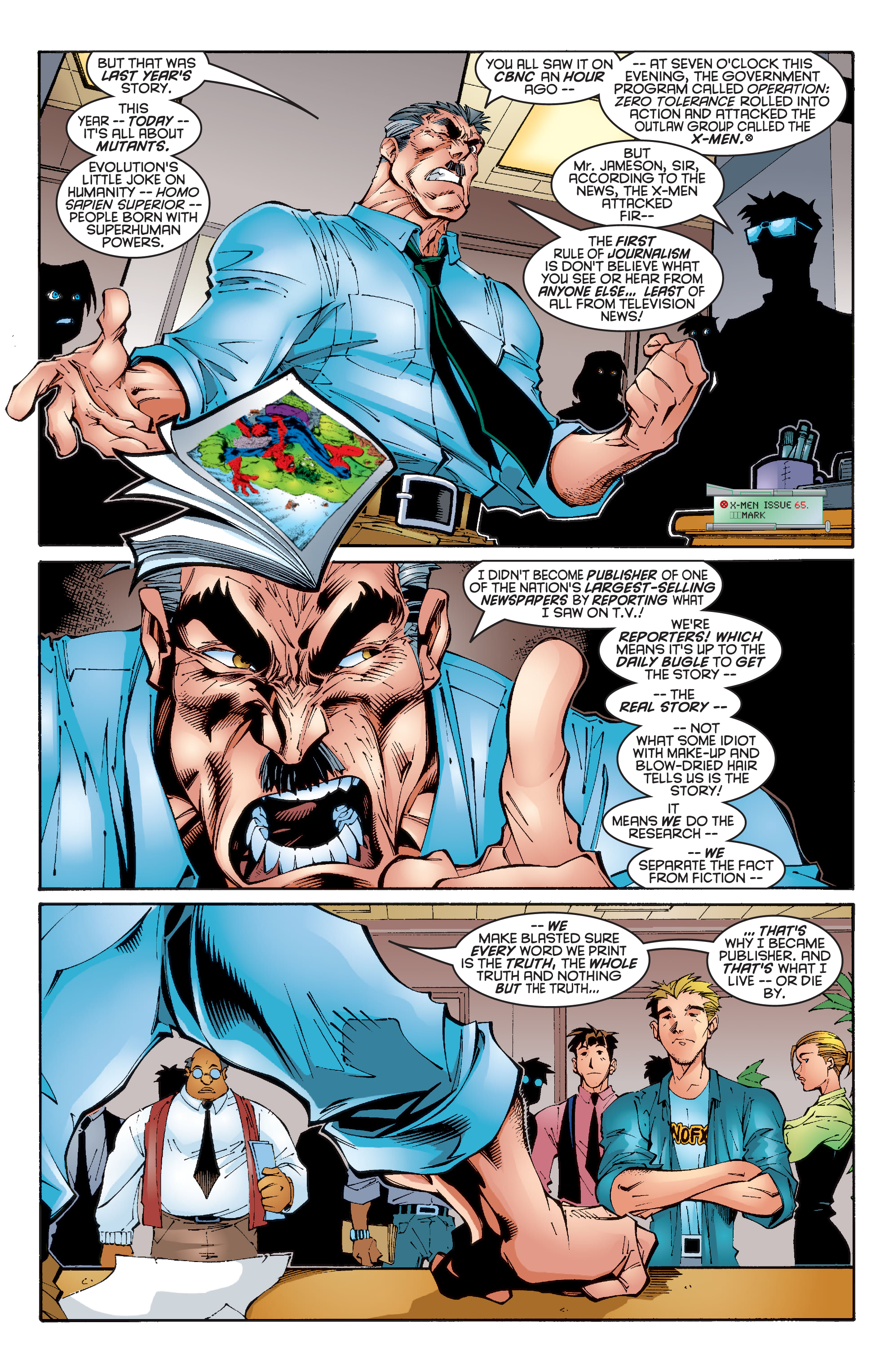 Read online X-Men Milestones: Operation Zero Tolerance comic -  Issue # TPB (Part 1) - 79