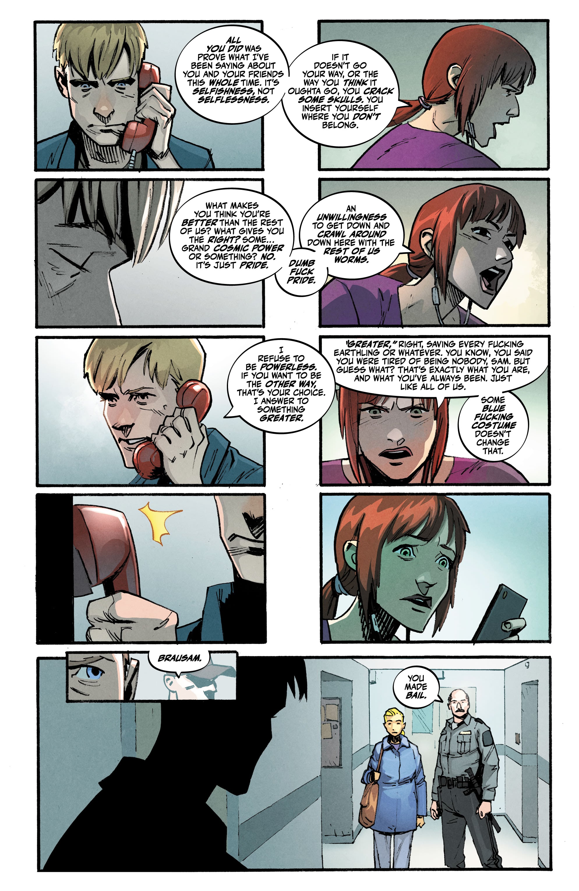 Read online The Blue Flame comic -  Issue #7 - 17