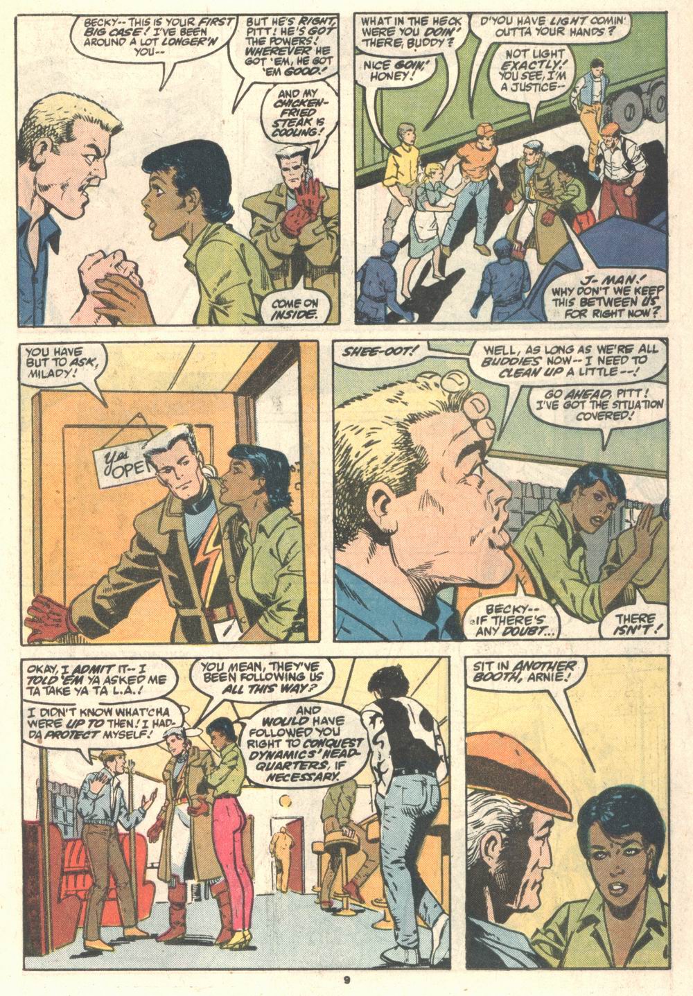 Read online Justice (1986) comic -  Issue #3 - 10