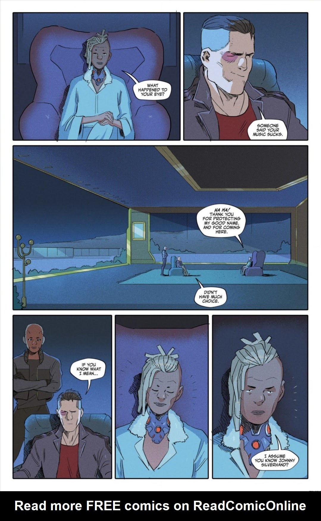 Read online Cyberpunk 2077: Where’s Johnny comic -  Issue #1 - 15