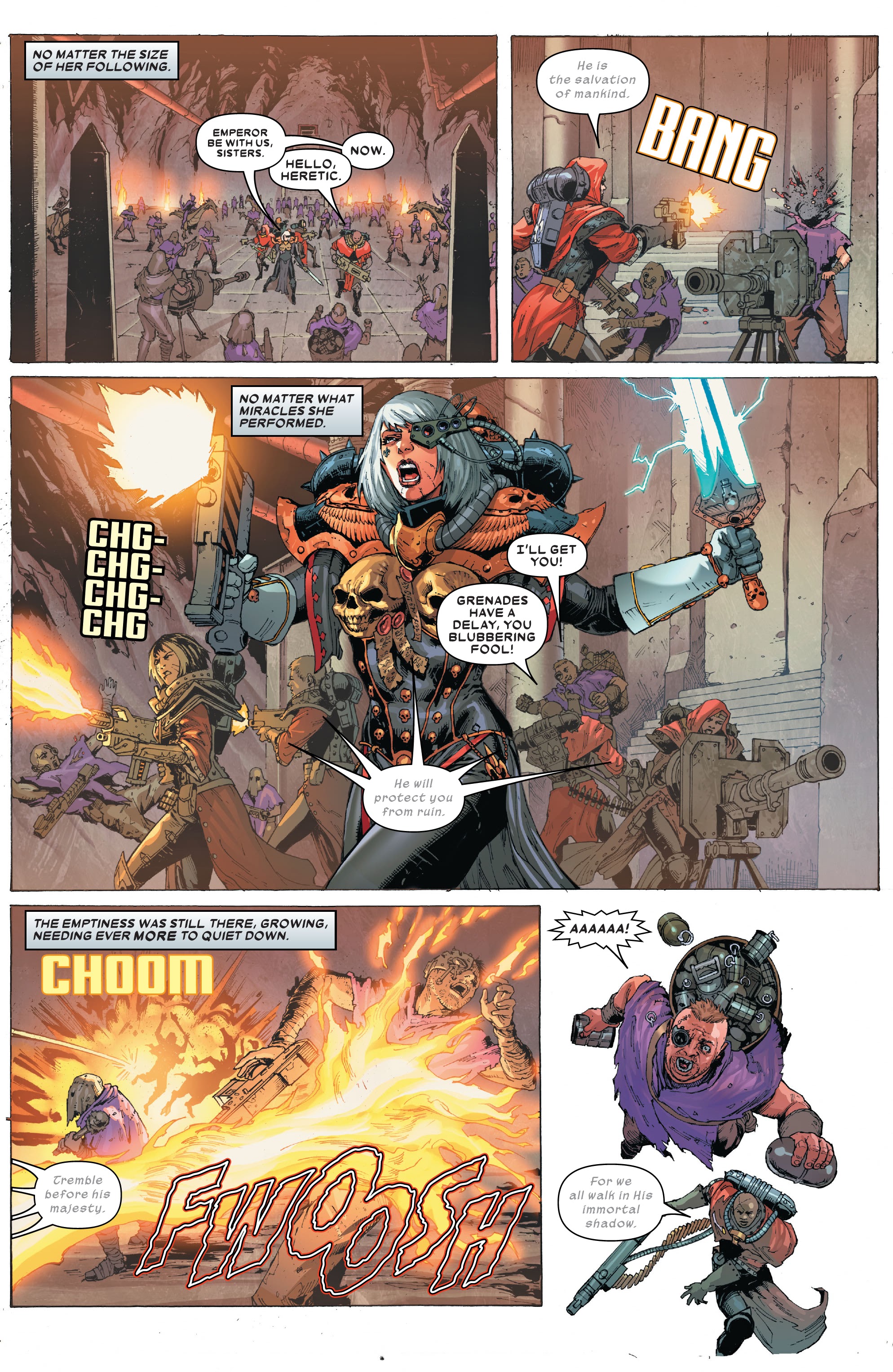 Read online Warhammer 40,000: Sisters Of Battle comic -  Issue #4 - 12