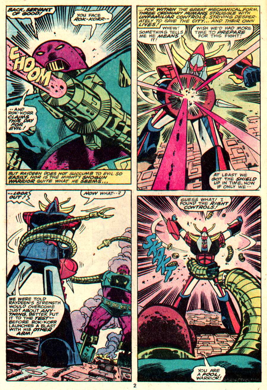 Read online Shogun Warriors comic -  Issue #1 - 3