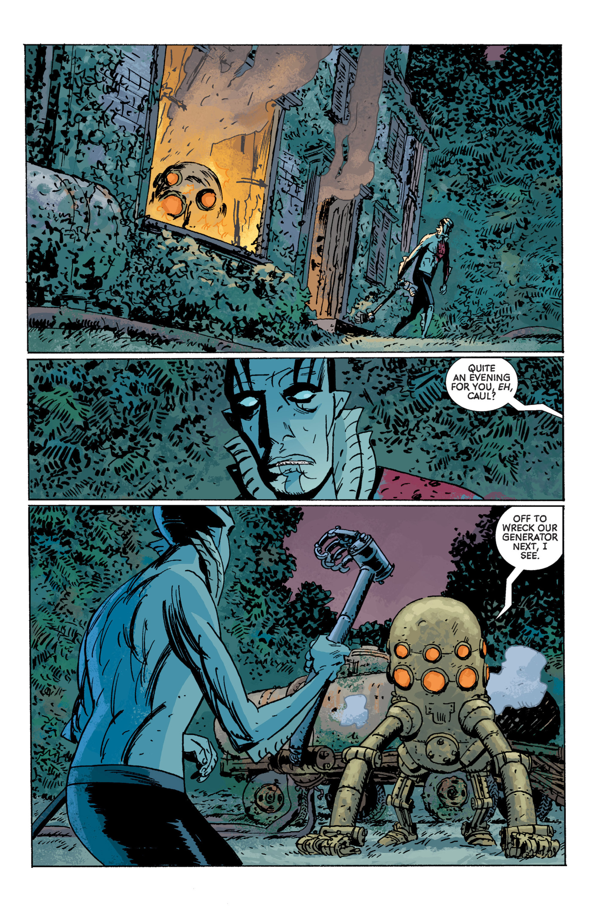 Read online B.P.R.D. (2003) comic -  Issue # TPB 7 - 121