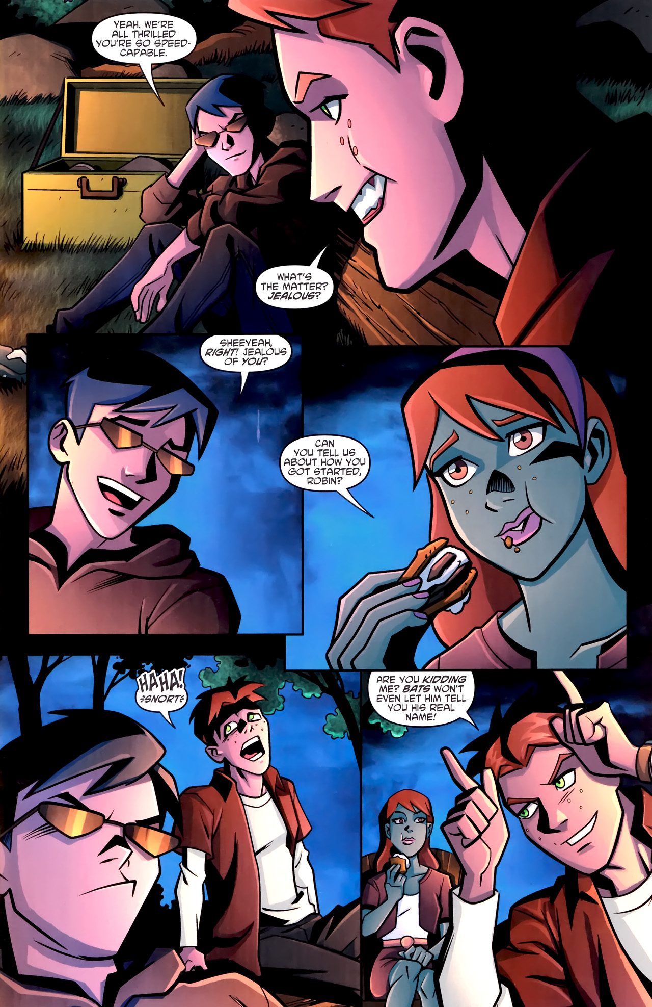 Read online Young Justice (2011) comic -  Issue #5 - 17