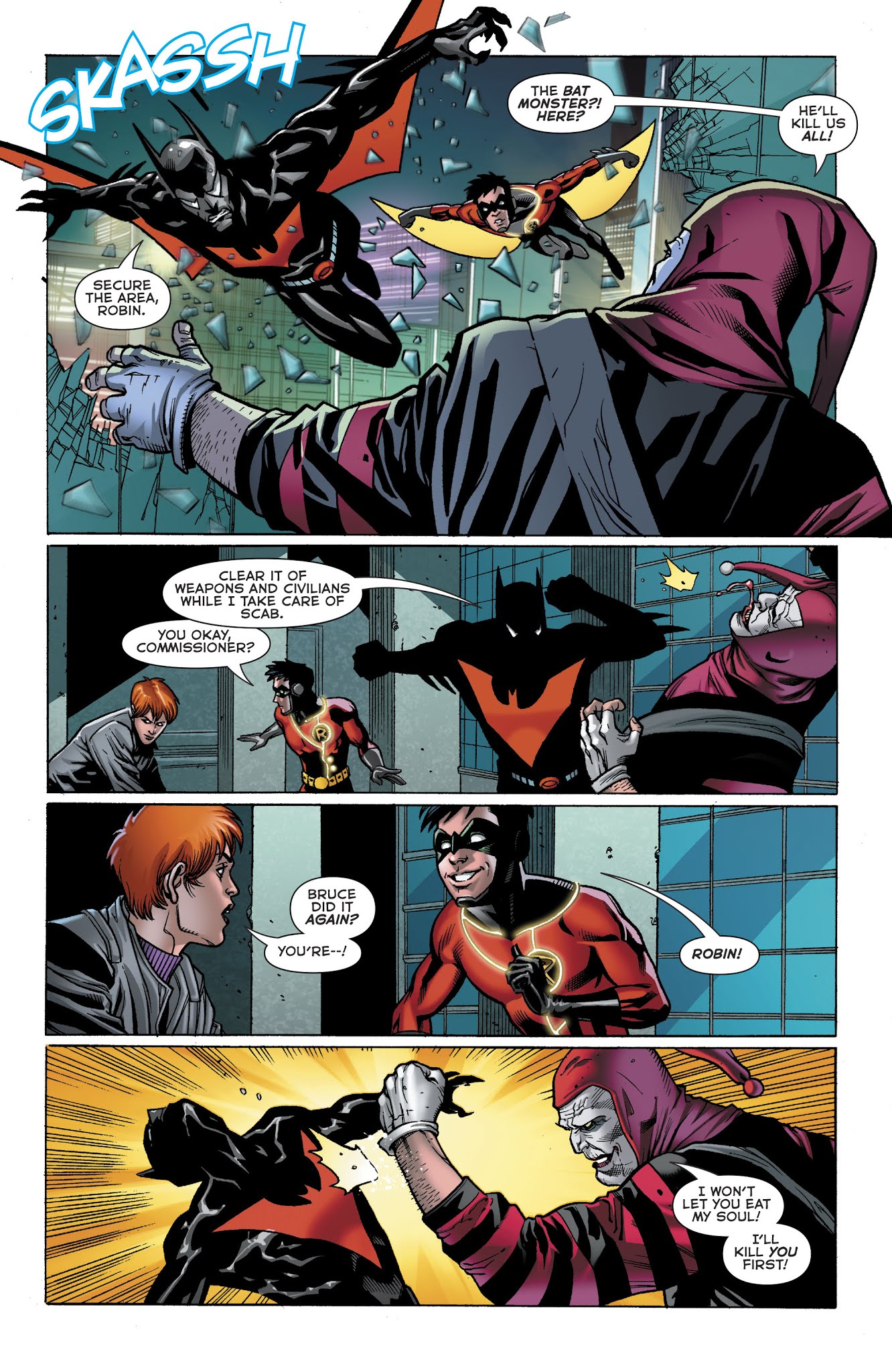 Read online Batman Beyond (2016) comic -  Issue #20 - 19