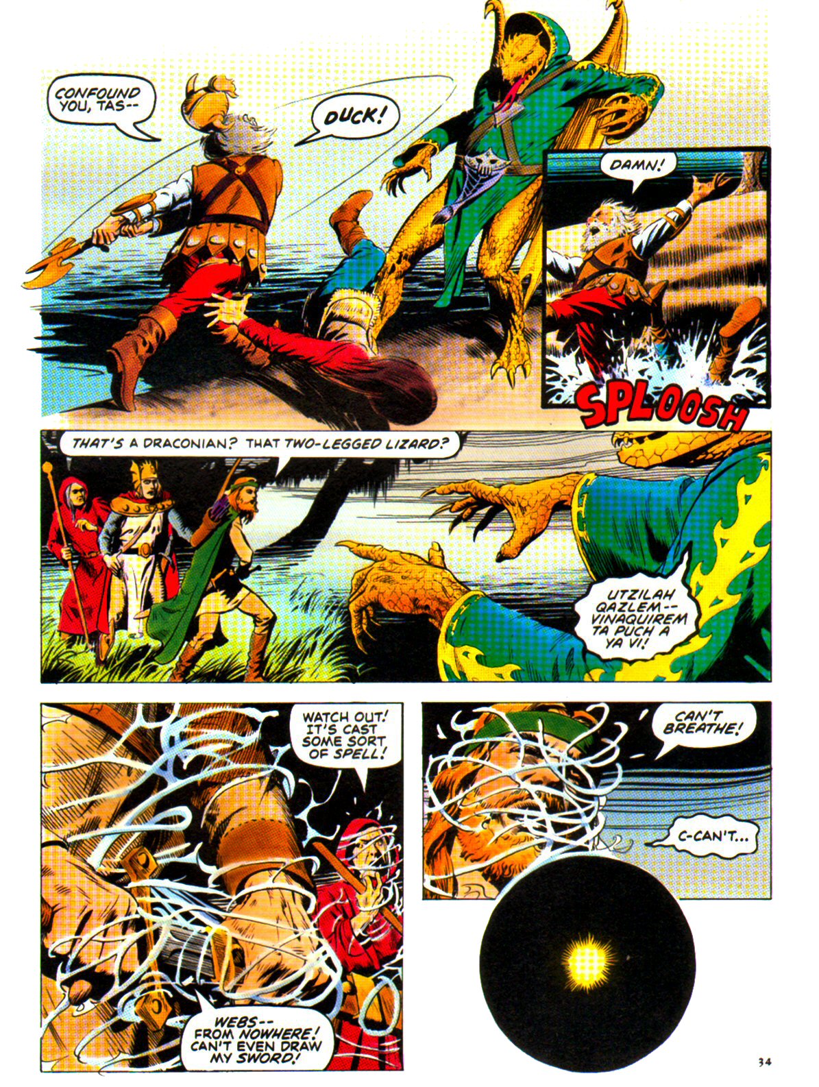 Read online Dragonlance Saga comic -  Issue #1 - 37