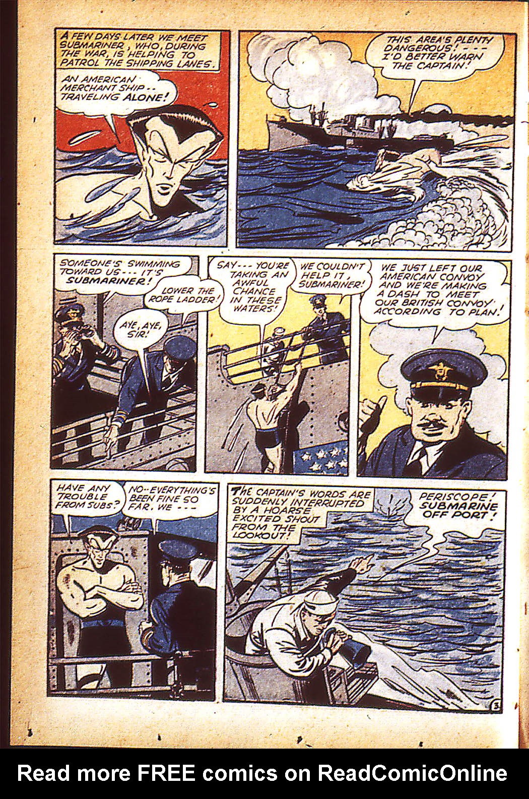 Read online Sub-Mariner Comics comic -  Issue #10 - 27