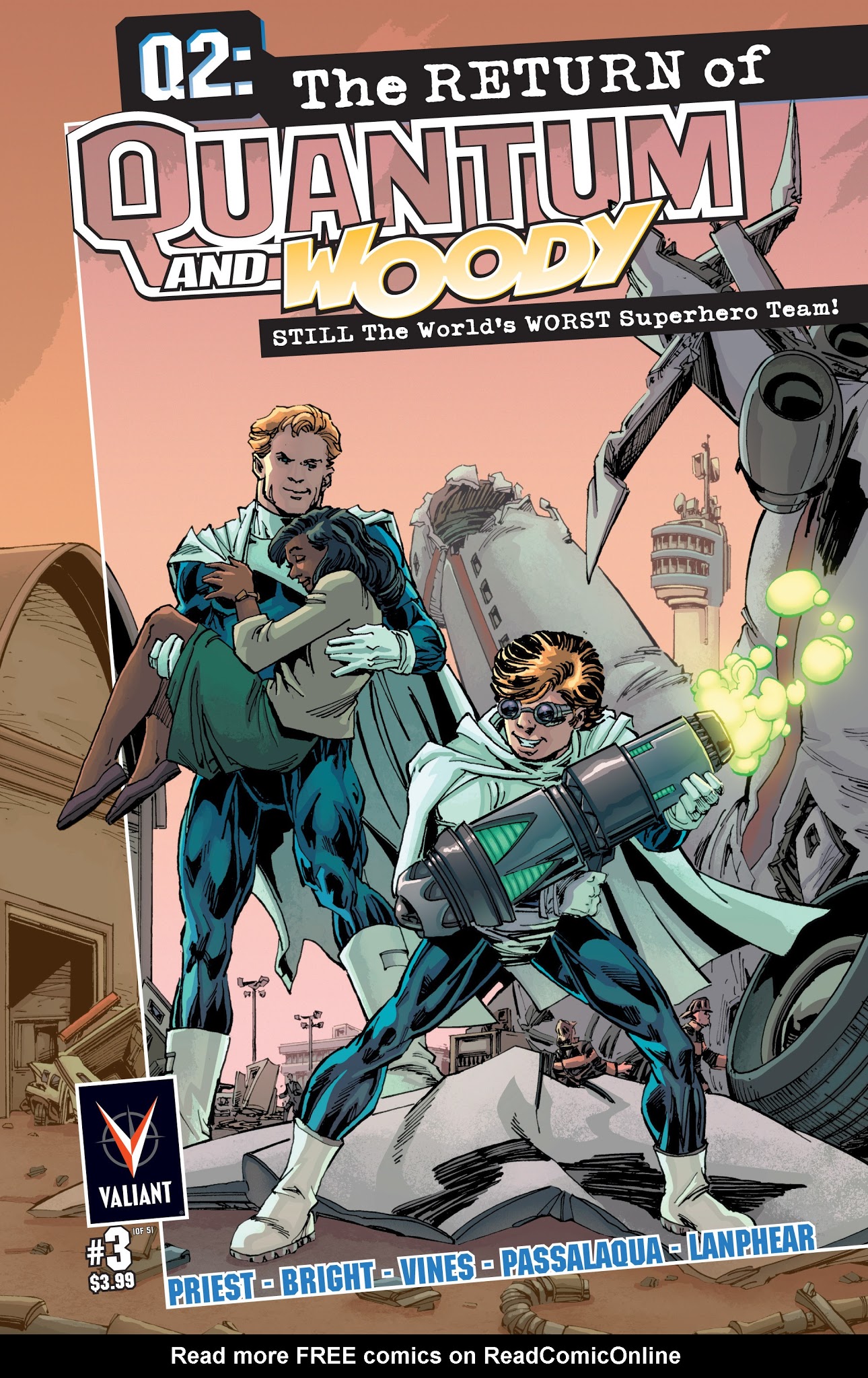 Read online Q2: The Return of Quantum and Woody comic -  Issue #3 - 1