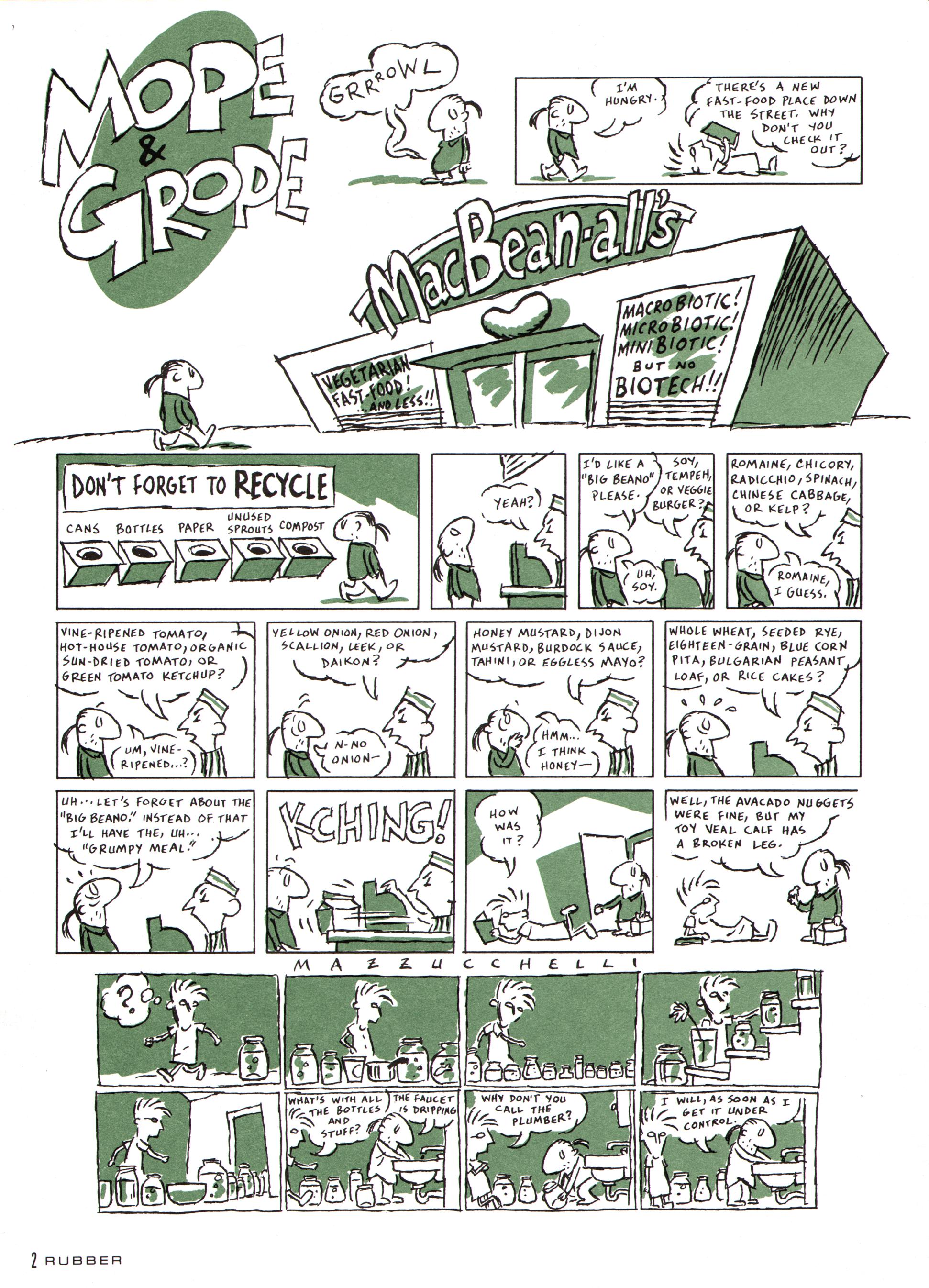 Read online Rubber Blanket comic -  Issue #3 - 4