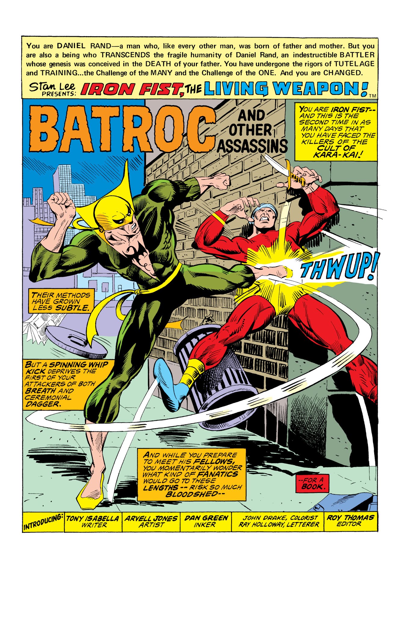 Read online Marvel Masterworks: Iron Fist comic -  Issue # TPB 1 (Part 1) - 100
