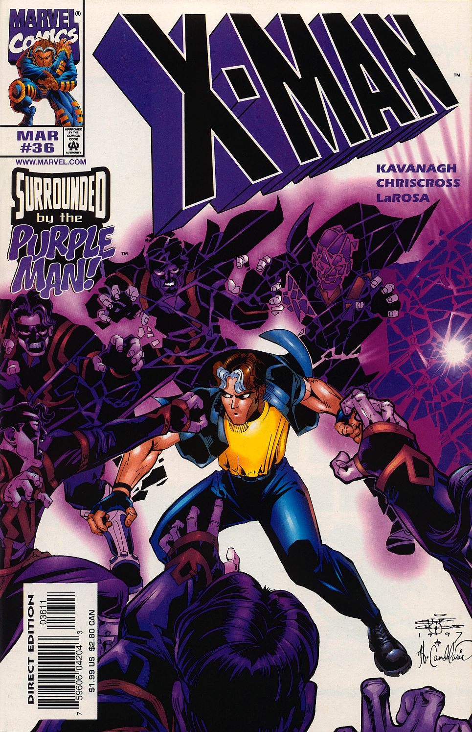 Read online X-Man comic -  Issue #36 - 1
