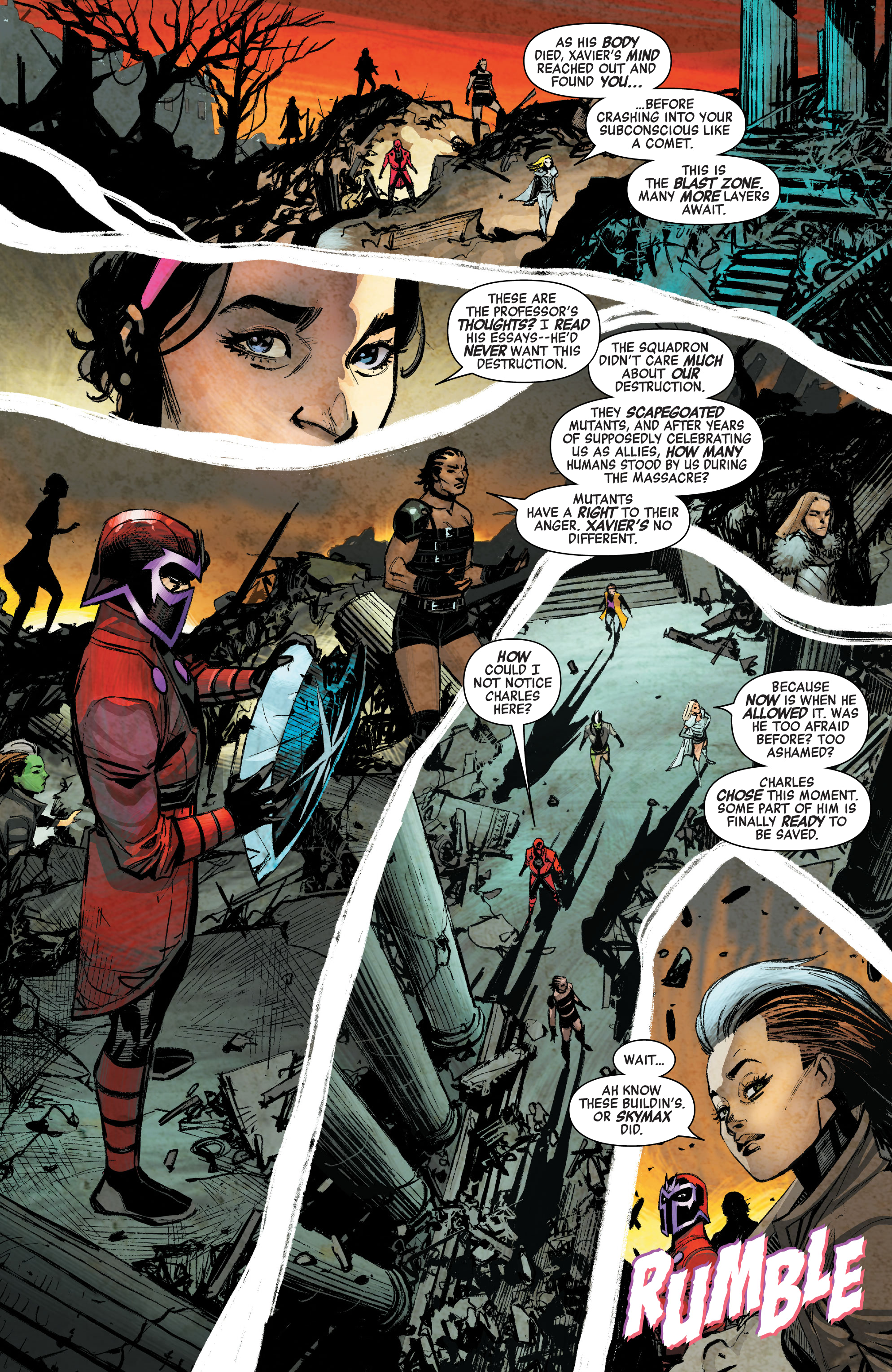 Read online Heroes Reborn: One-Shots comic -  Issue # Magneto & the Mutant Force - 13