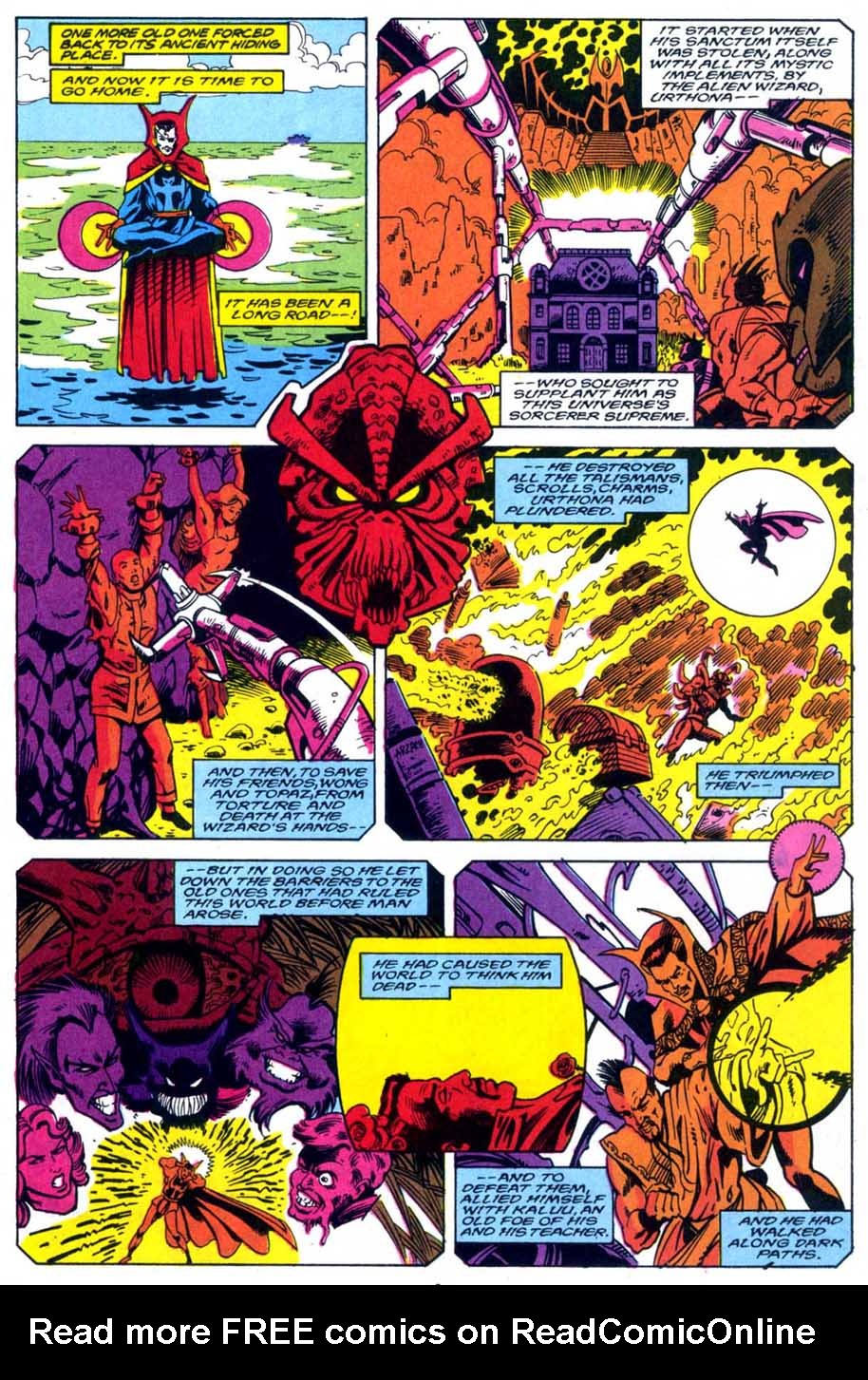 Read online Doctor Strange: Sorcerer Supreme comic -  Issue #1 - 11