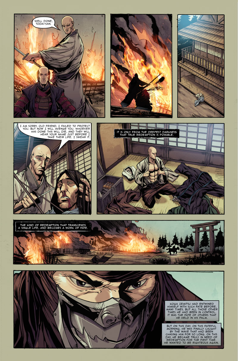 Read online Samurai's Blood comic -  Issue #5 - 4