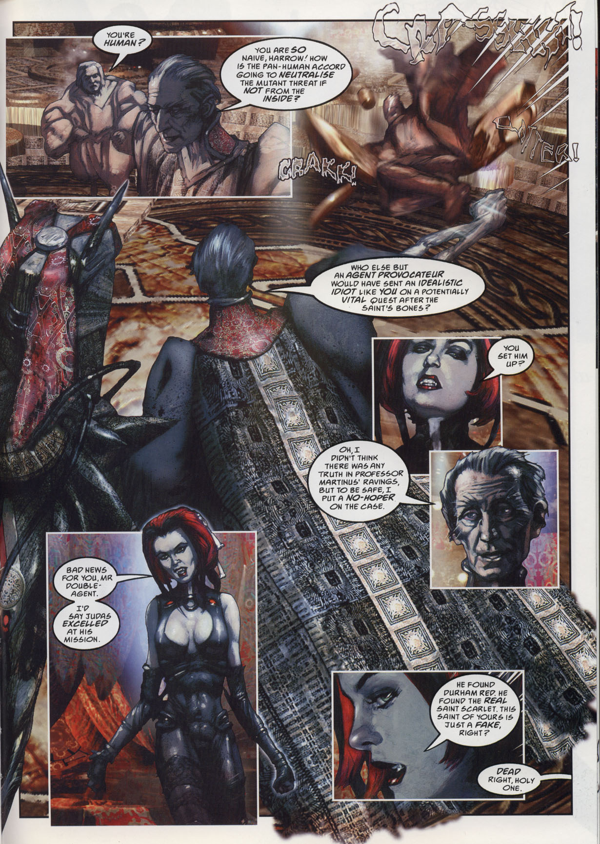 Read online Durham Red: The Scarlet Cantos comic -  Issue # TPB - 61