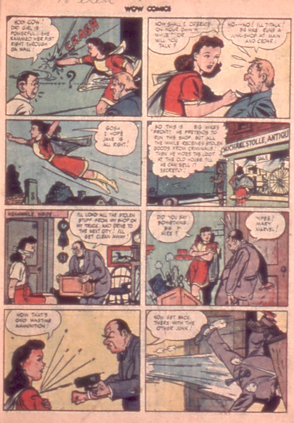 Read online Wow Comics comic -  Issue #39 - 9