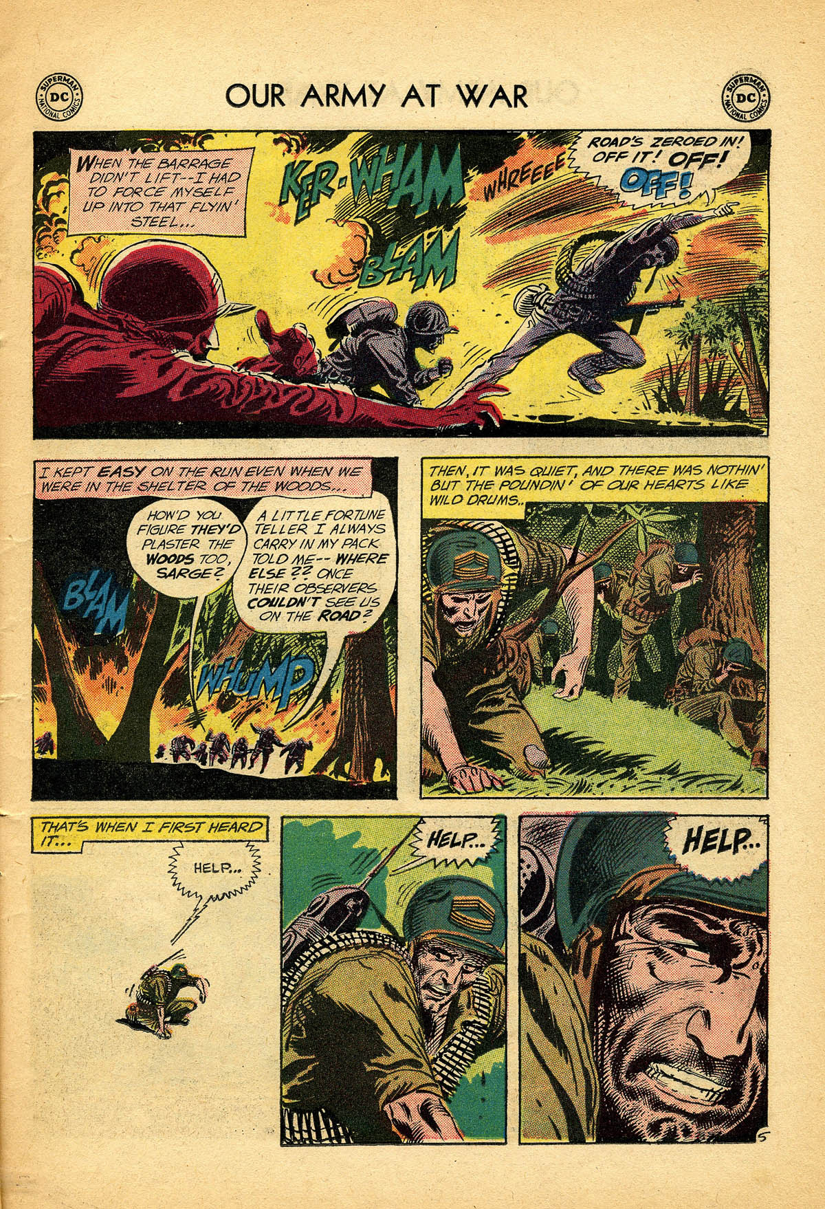 Read online Our Army at War (1952) comic -  Issue #116 - 7