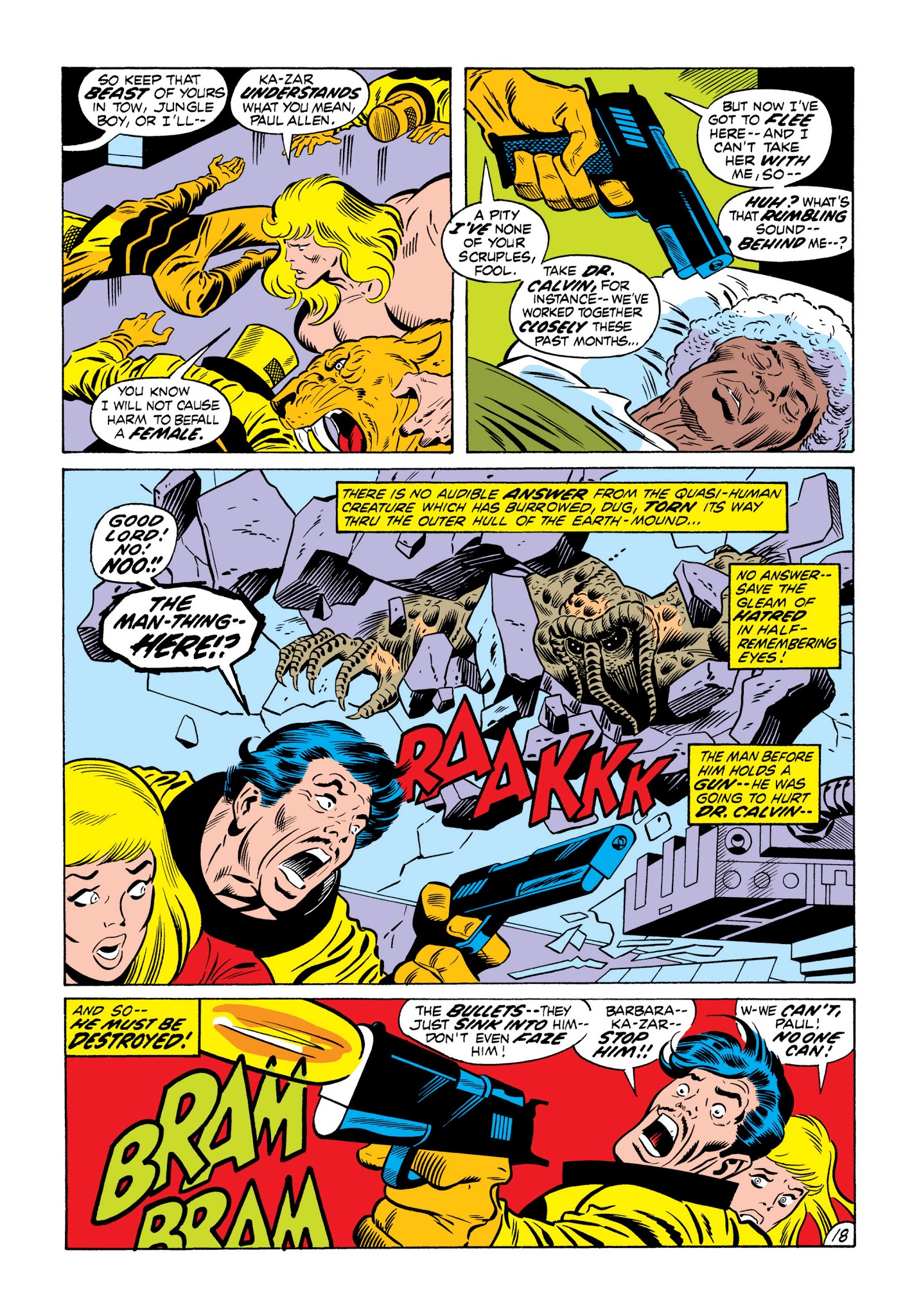 Read online Marvel Masterworks: Ka-Zar comic -  Issue # TPB 1 - 30