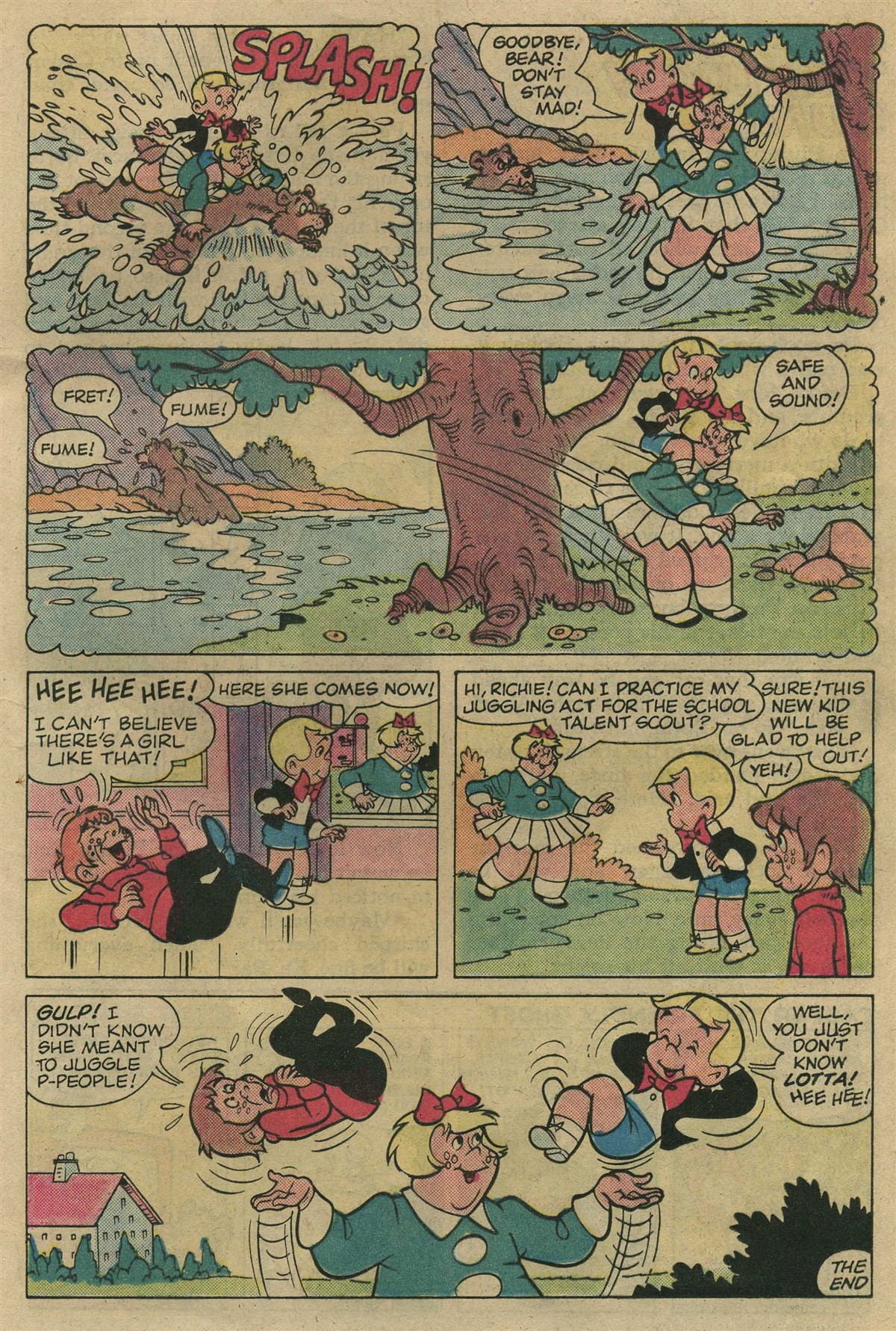 Read online Richie Rich & His Girl Friends comic -  Issue #16 - 24