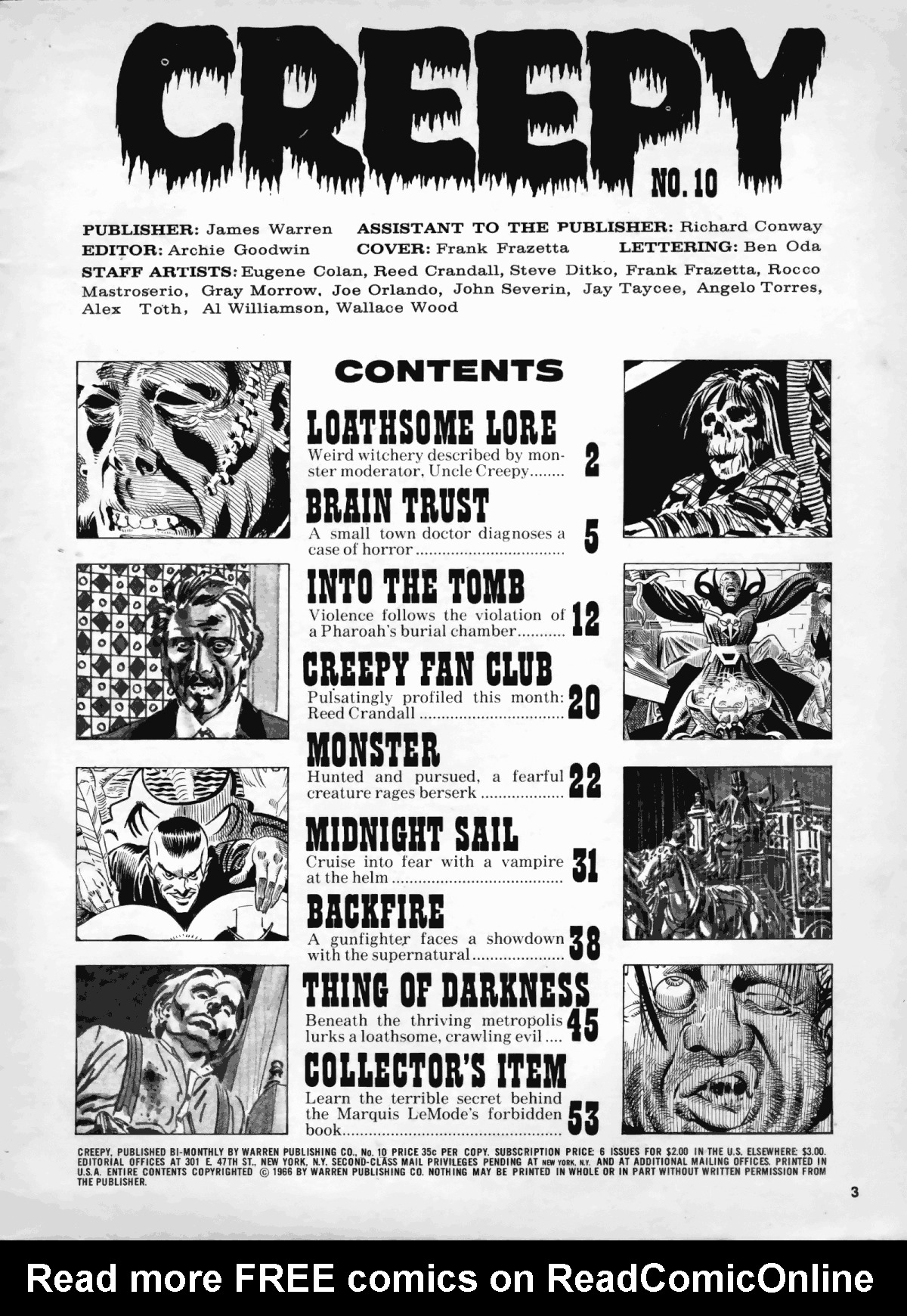 Creepy (1964) Issue #10 #10 - English 3