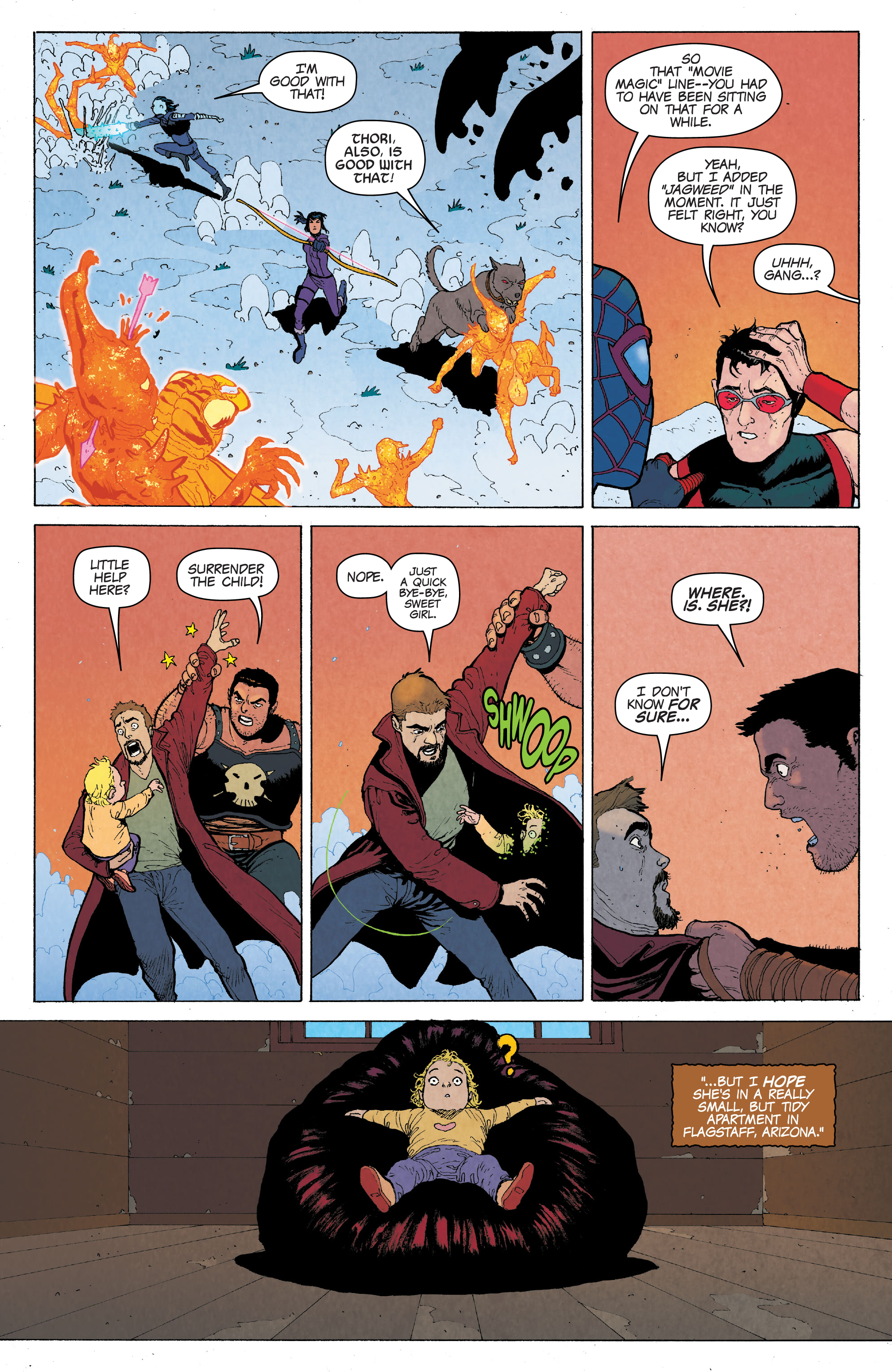 Read online Hawkeye: Team Spirit comic -  Issue # TPB (Part 3) - 17