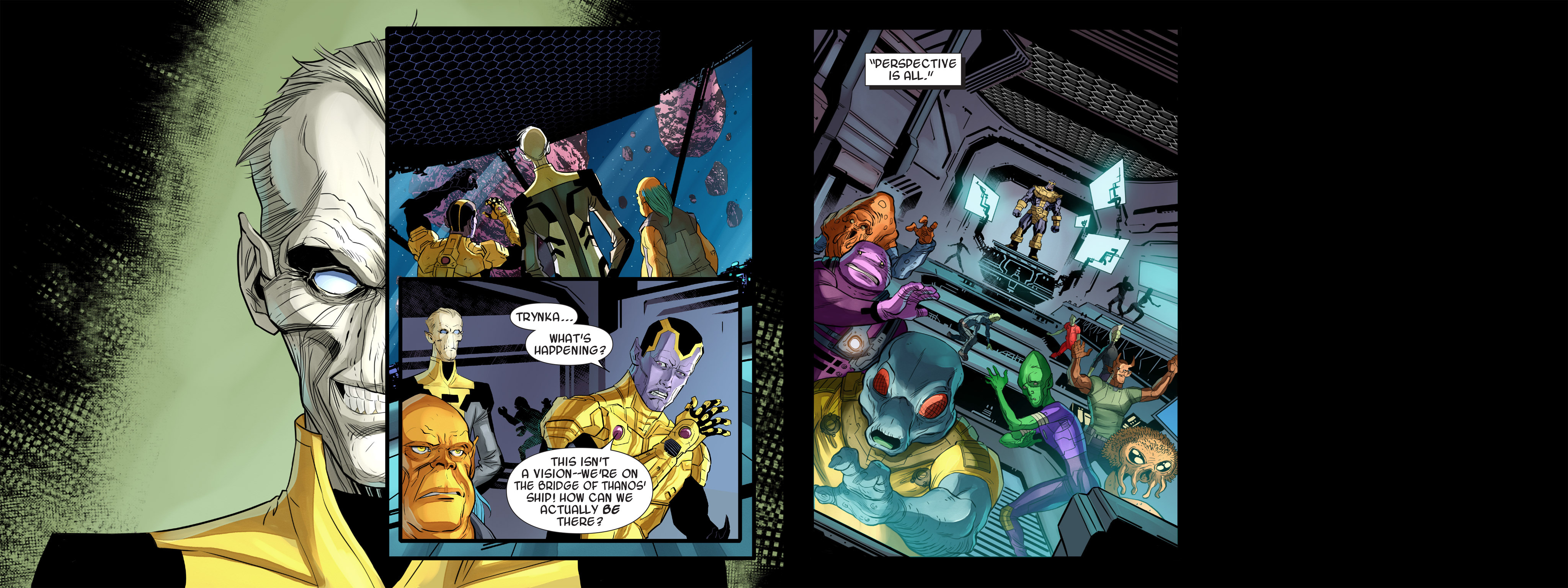 Read online Thanos: A God Up There Listening comic -  Issue # TPB - 138