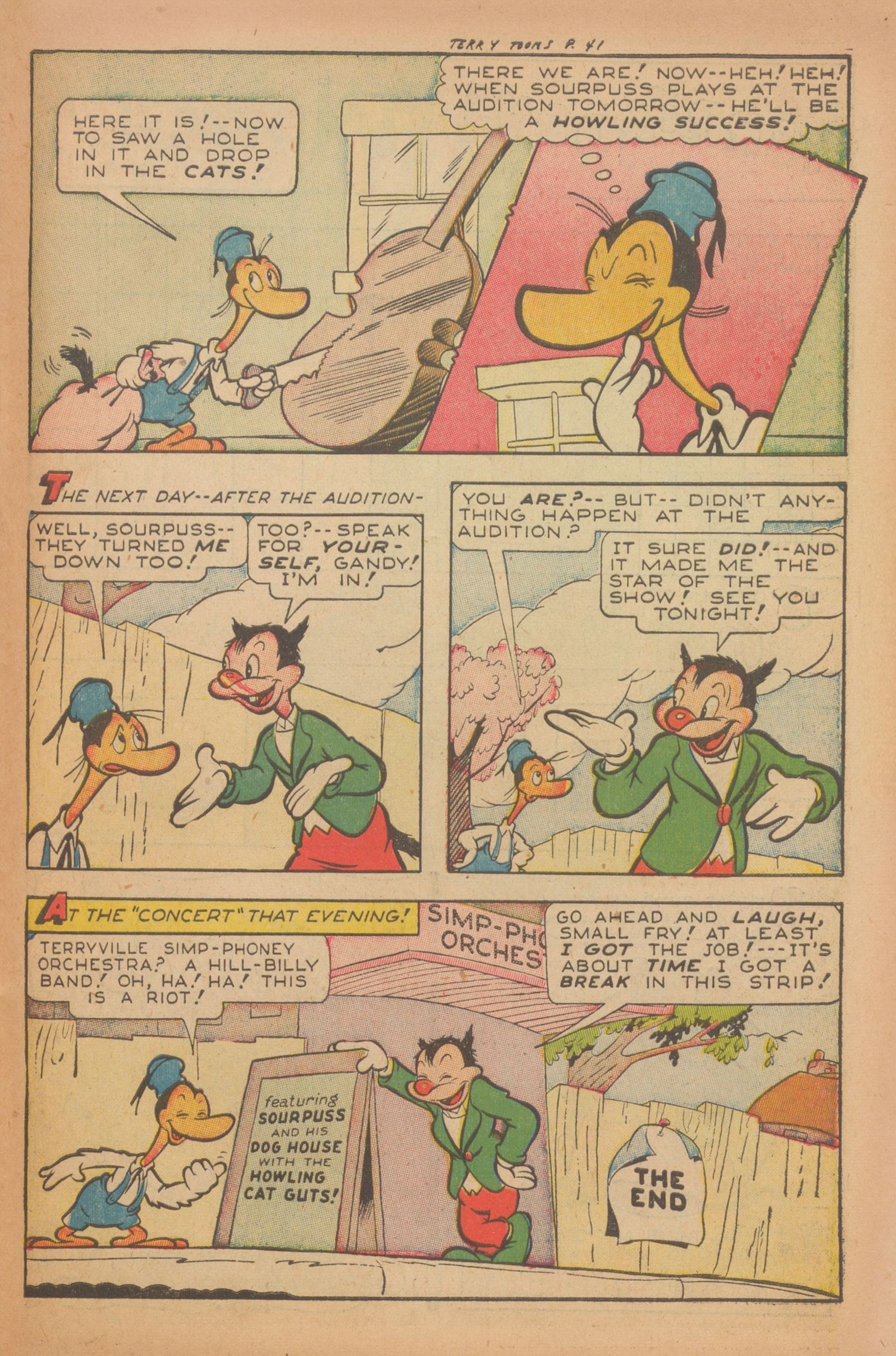 Read online Terry-Toons Comics comic -  Issue #43 - 43