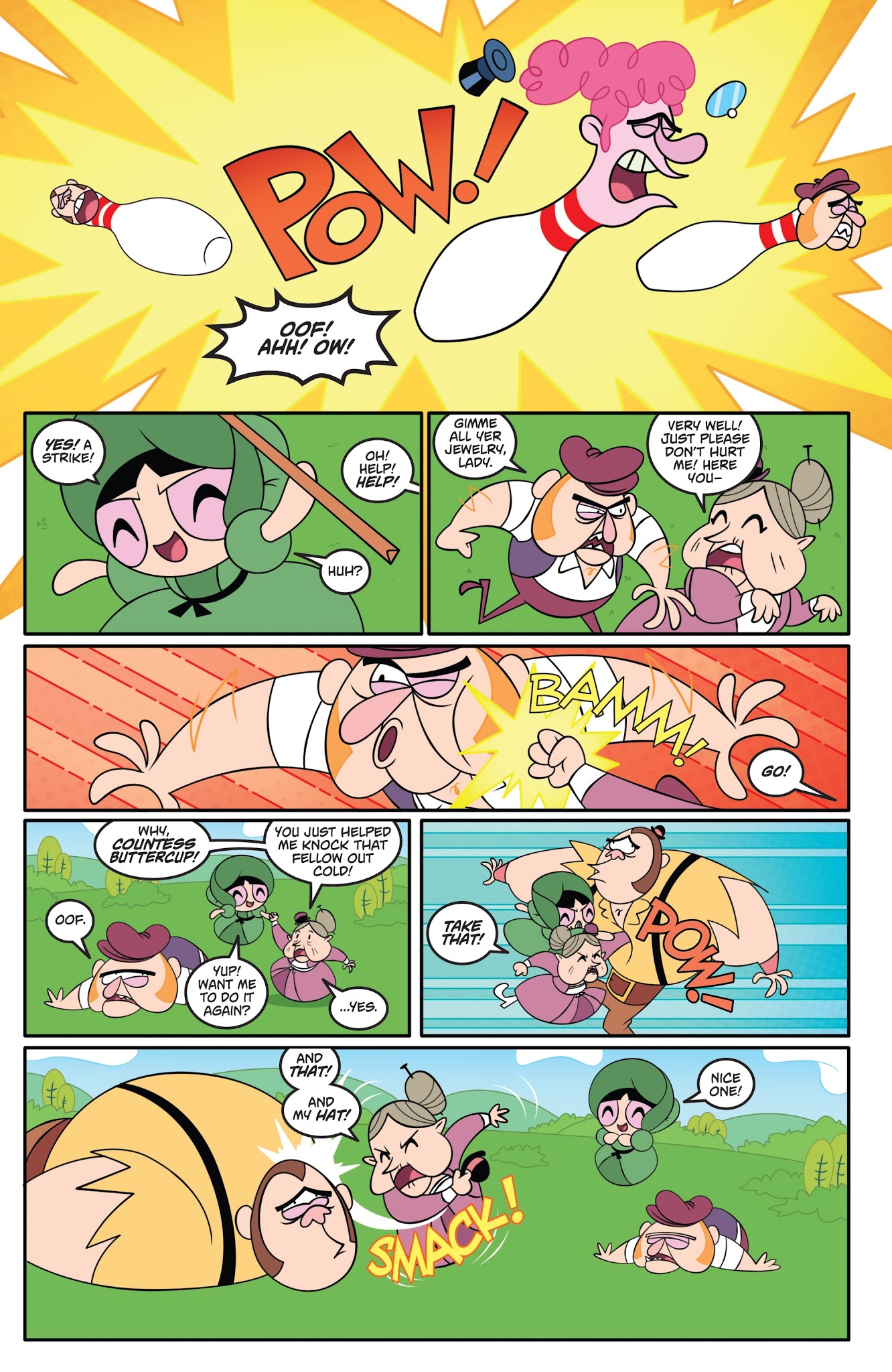 Read online Powerpuff Girls: The Time Tie comic -  Issue #3 - 16