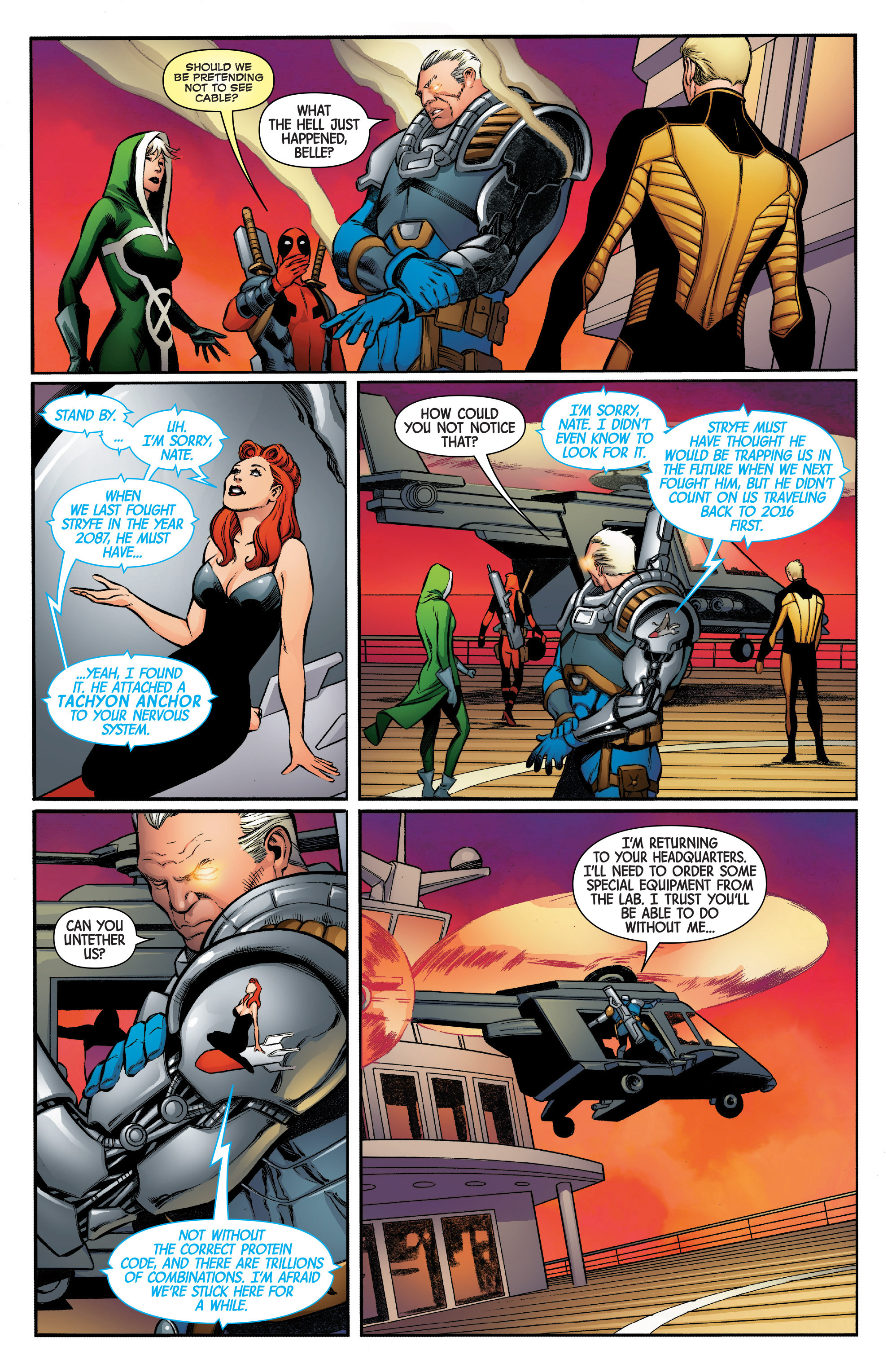 Read online Uncanny Avengers [II] comic -  Issue #5 - 8