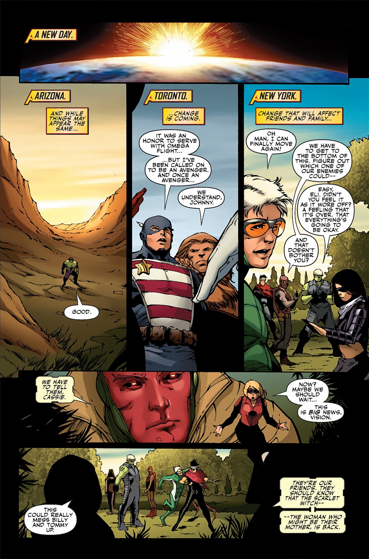 Read online The Mighty Avengers comic -  Issue #23 - 22
