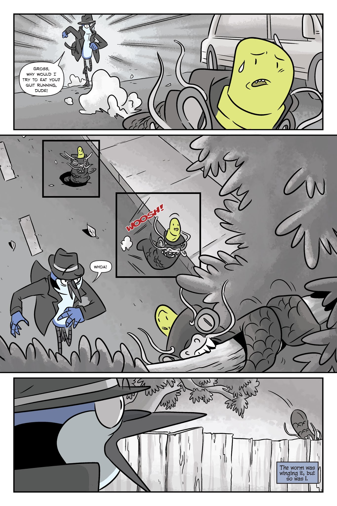 Read online Regular Show: Noir Means Noir, Buddy comic -  Issue # TPB (Part 1) - 42