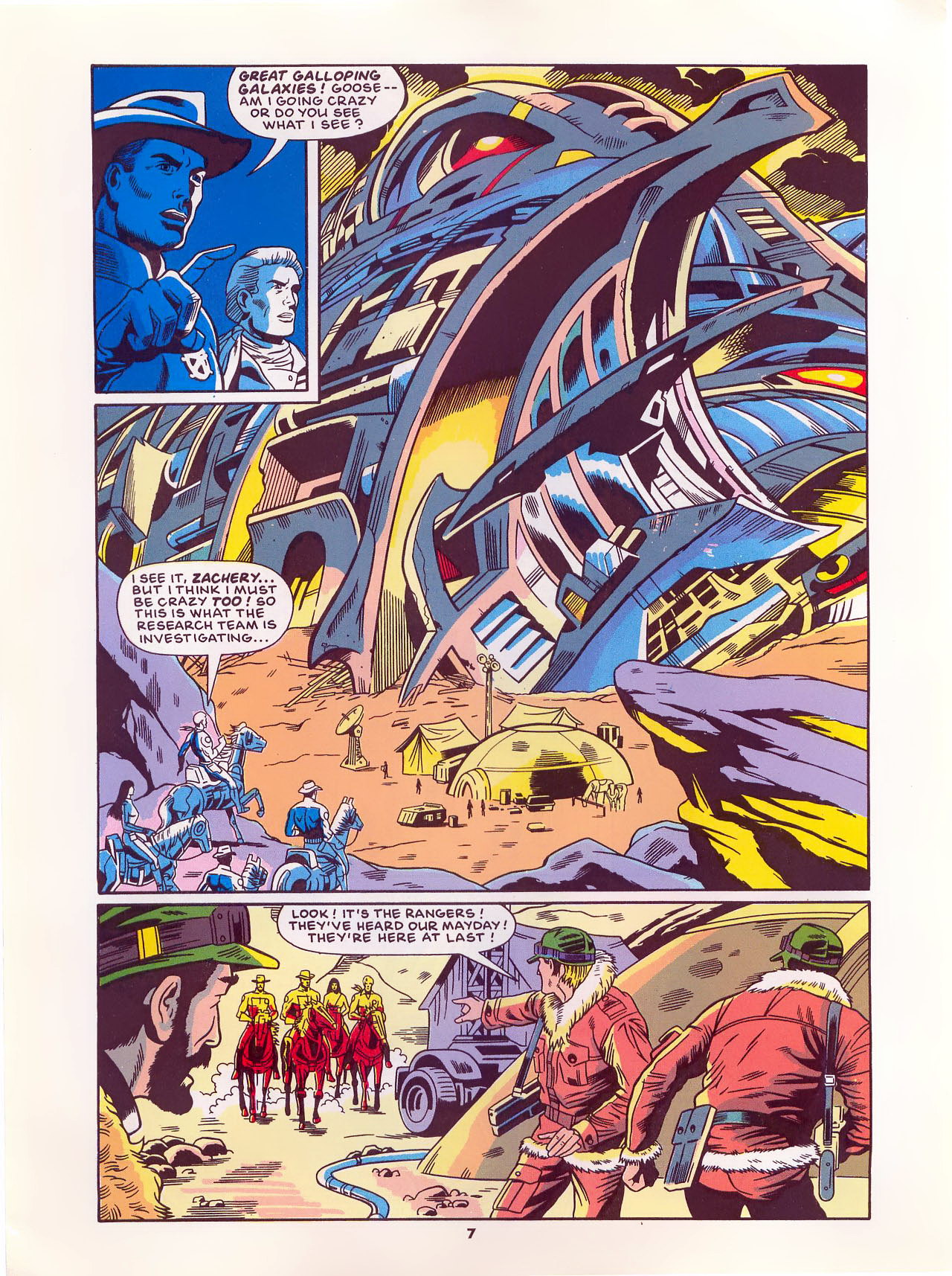 Read online Adventures of the Galaxy Rangers comic -  Issue #3 - 7