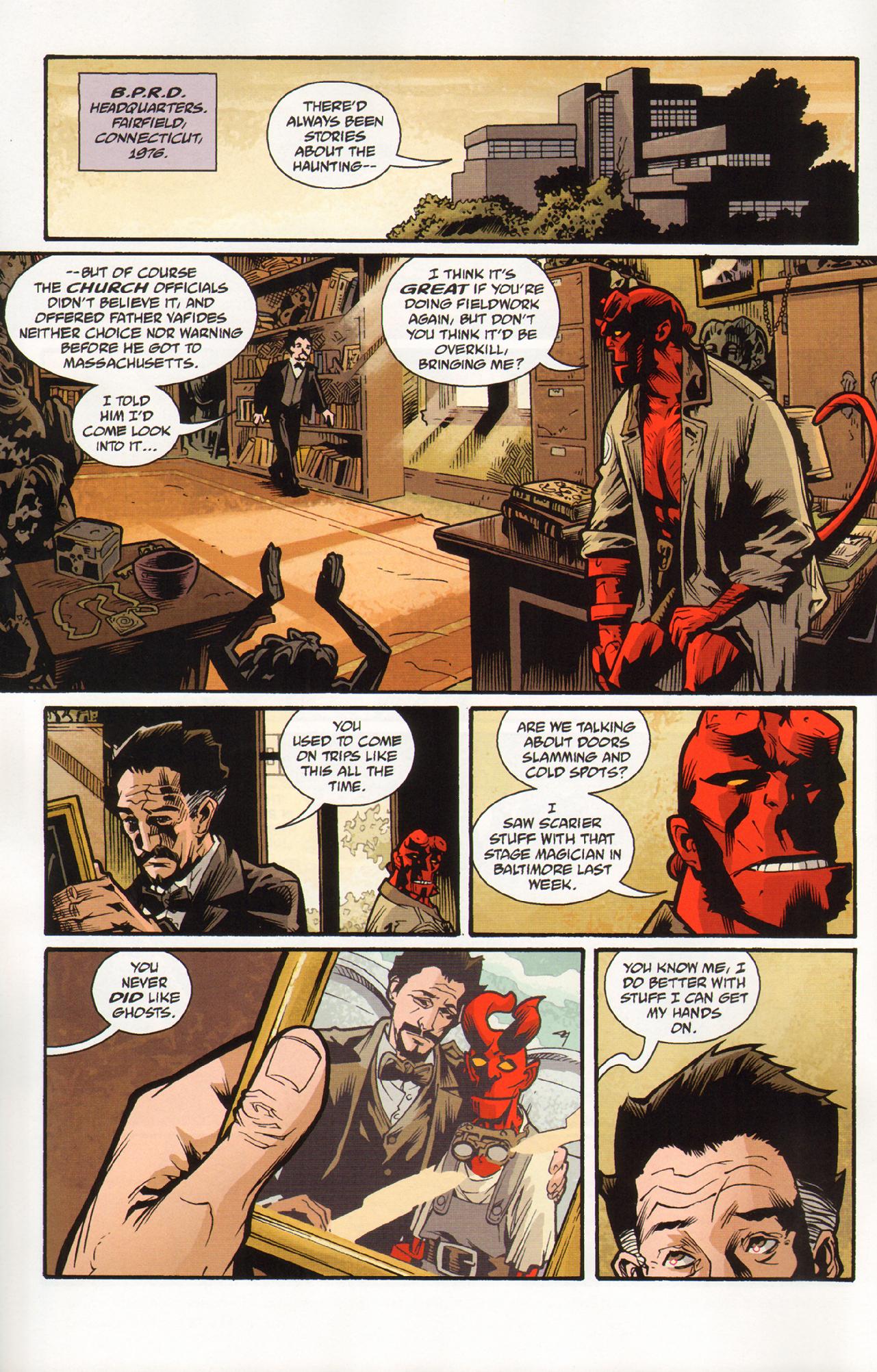 Read online B.P.R.D.: The Dead Remembered comic -  Issue #1 - 5