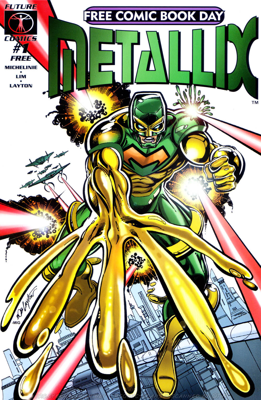 Read online Metallix comic -  Issue #1 - 1