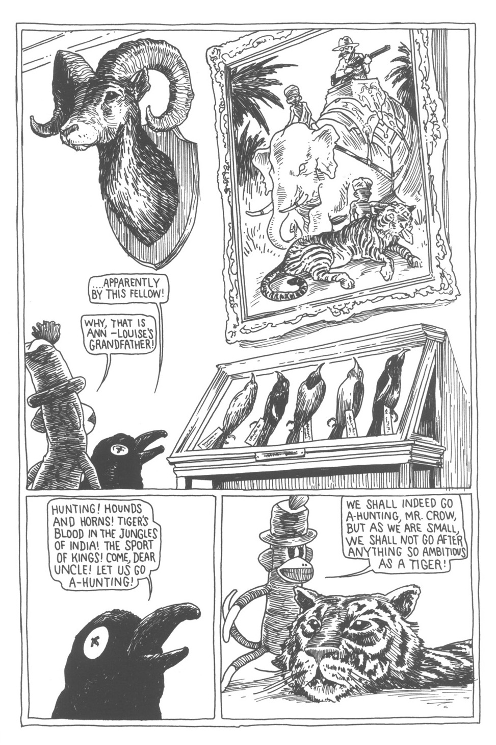 Read online Tony Millionaire's Sock Monkey (2000) comic -  Issue #1 - 5