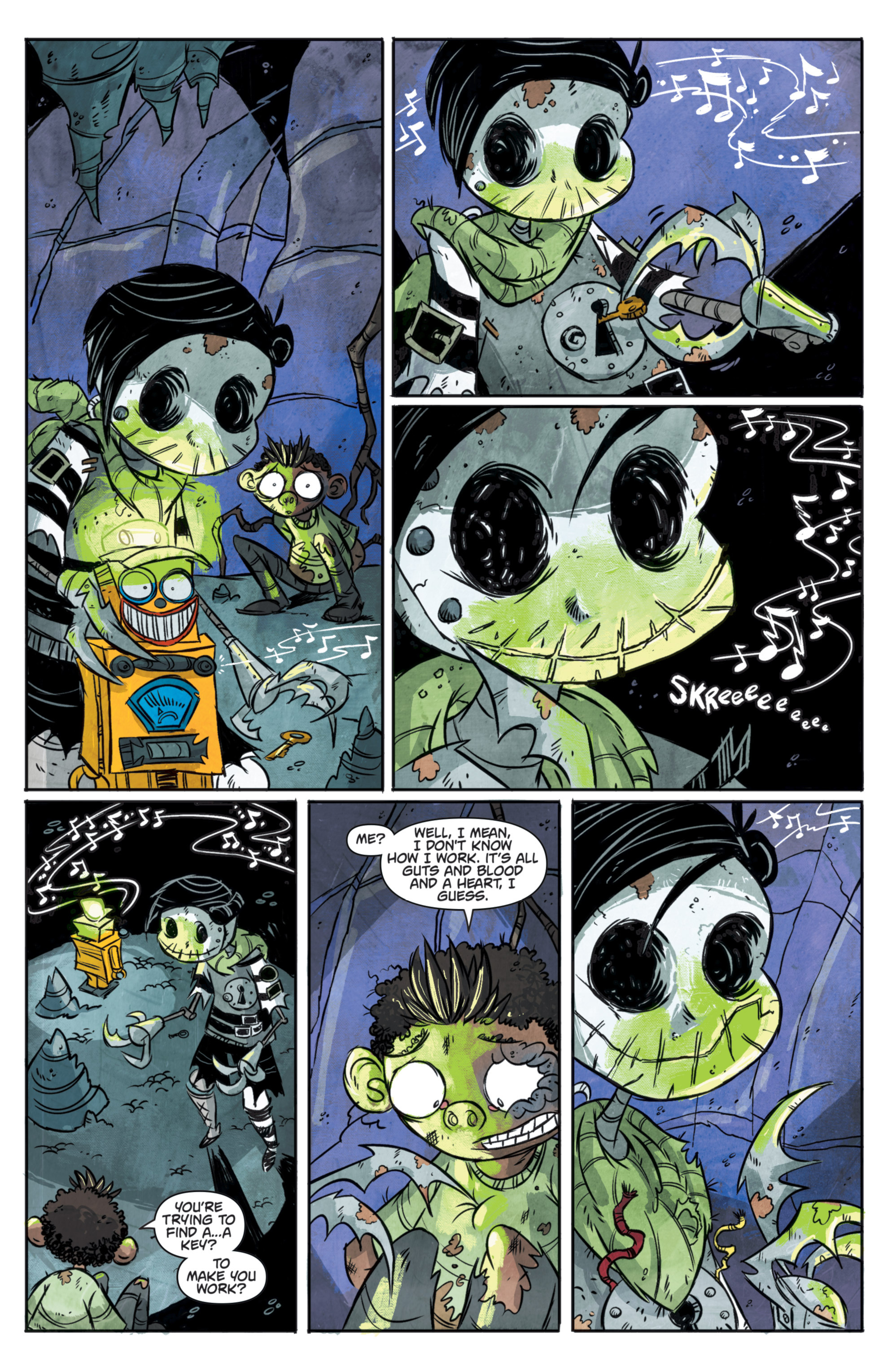 Read online Edward Scissorhands comic -  Issue #4 - 19