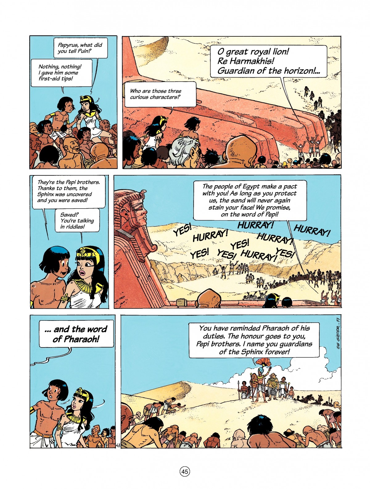 Read online Papyrus comic -  Issue #5 - 45