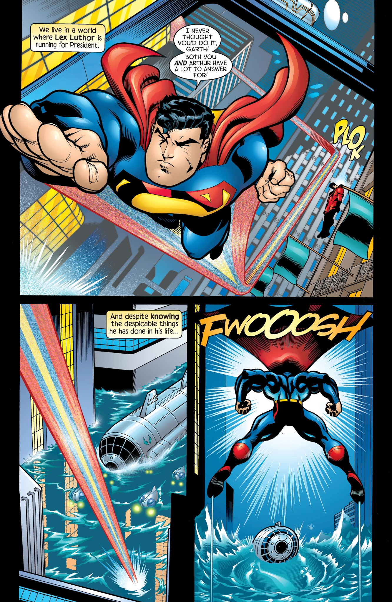 Read online Superman: President Luthor comic -  Issue # TPB - 62