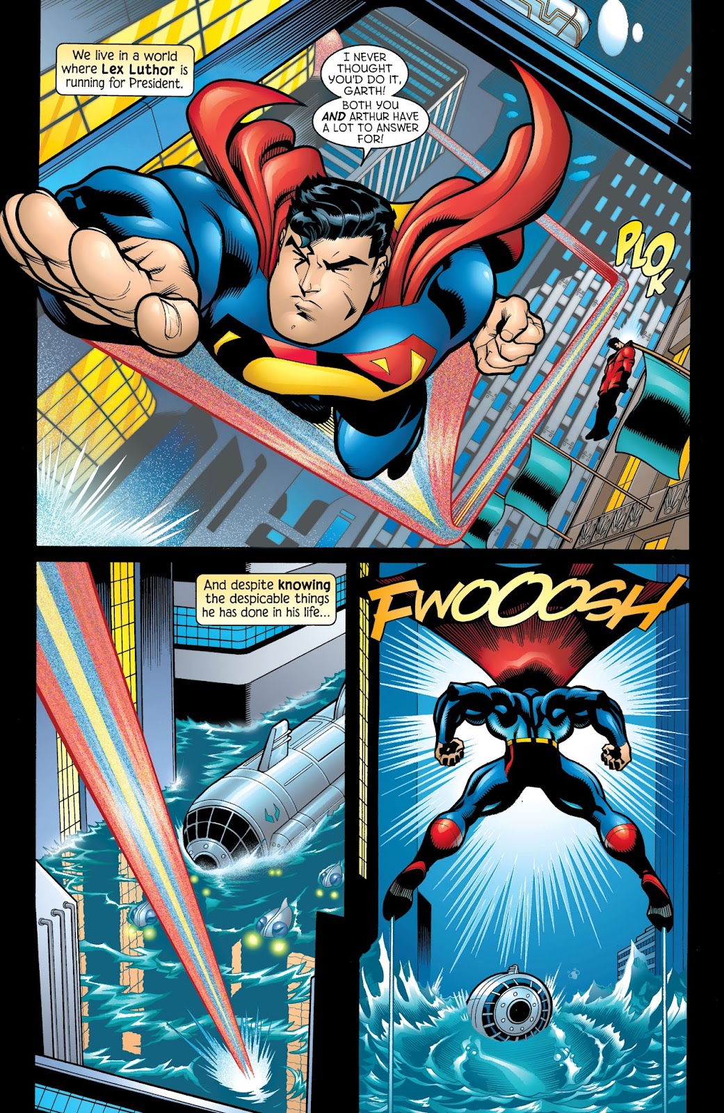 Superman: President Luthor issue TPB - Page 62