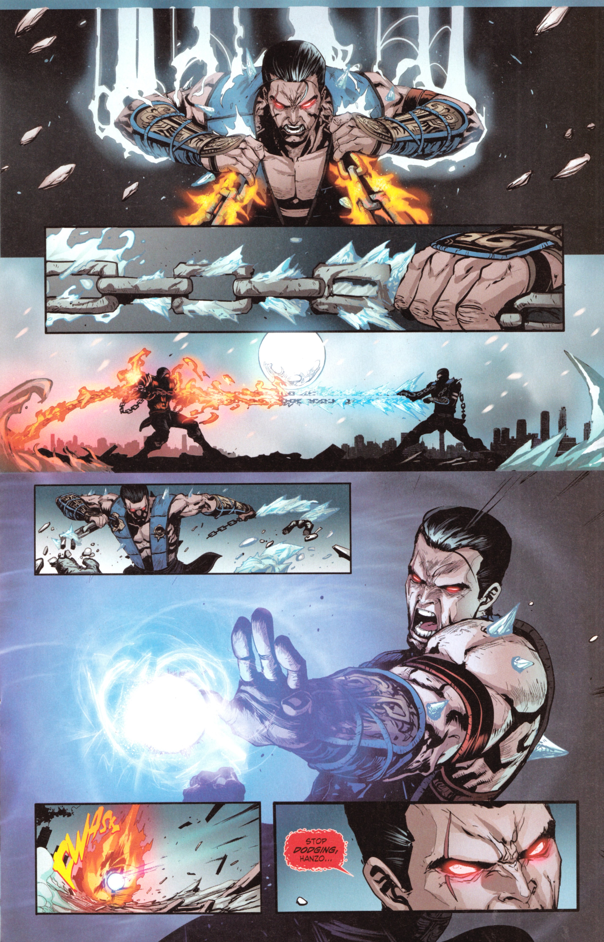 Read online Mortal Kombat X [II] comic -  Issue #5 - 19