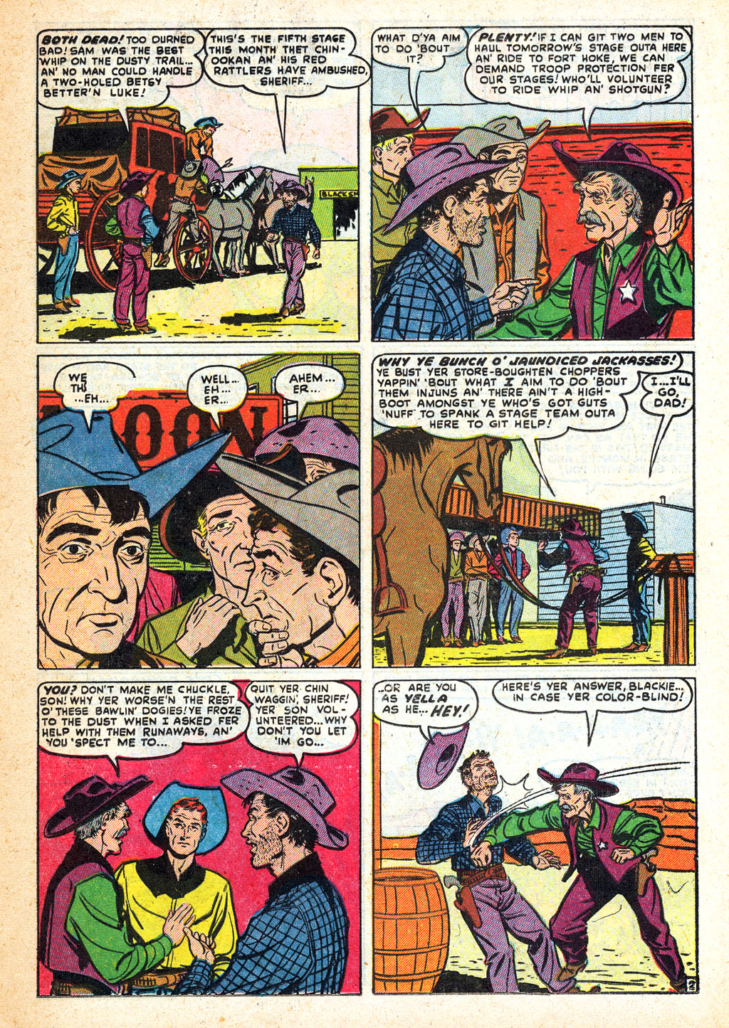 Read online Apache Kid comic -  Issue #4 - 23