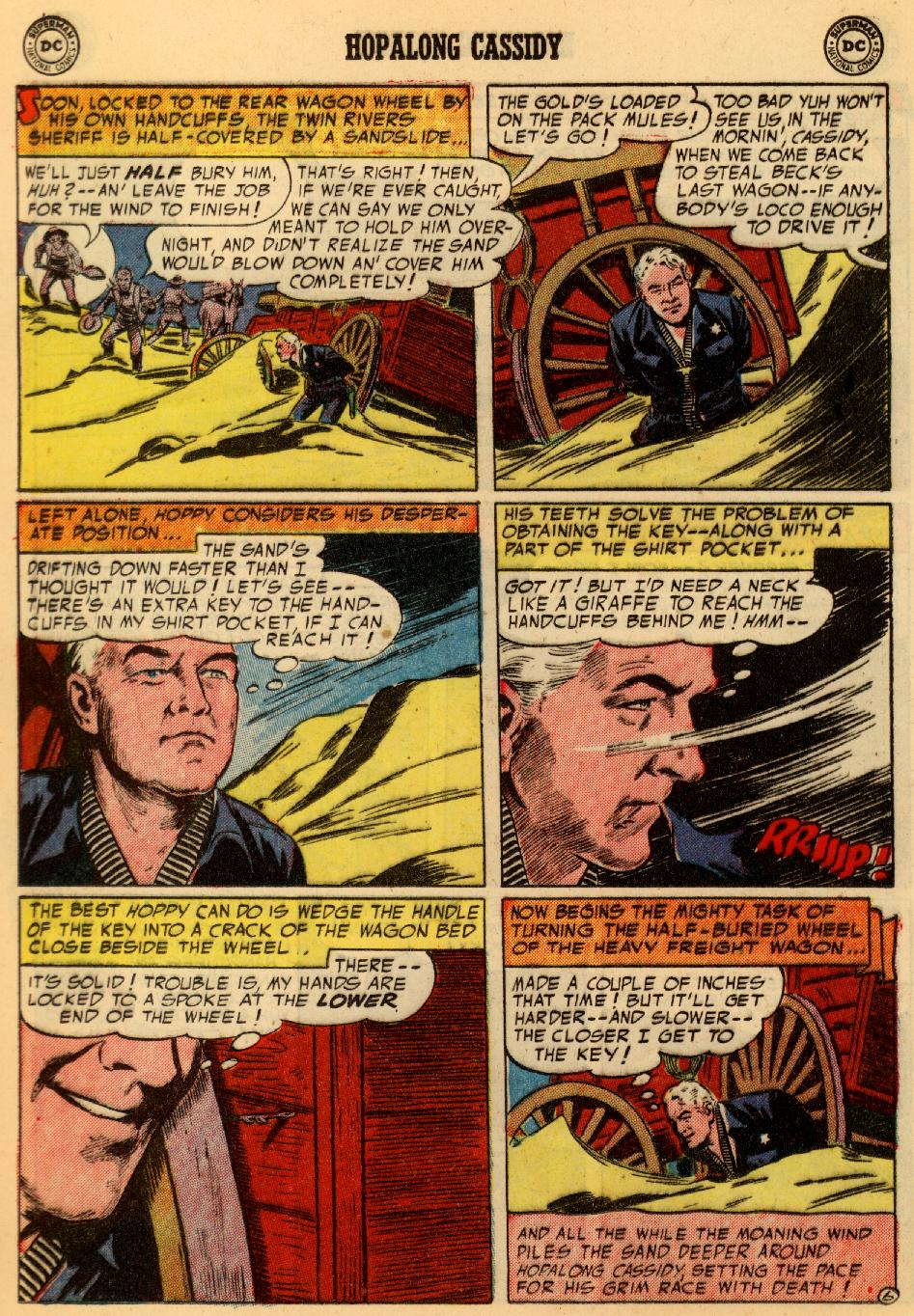 Read online Hopalong Cassidy comic -  Issue #94 - 20