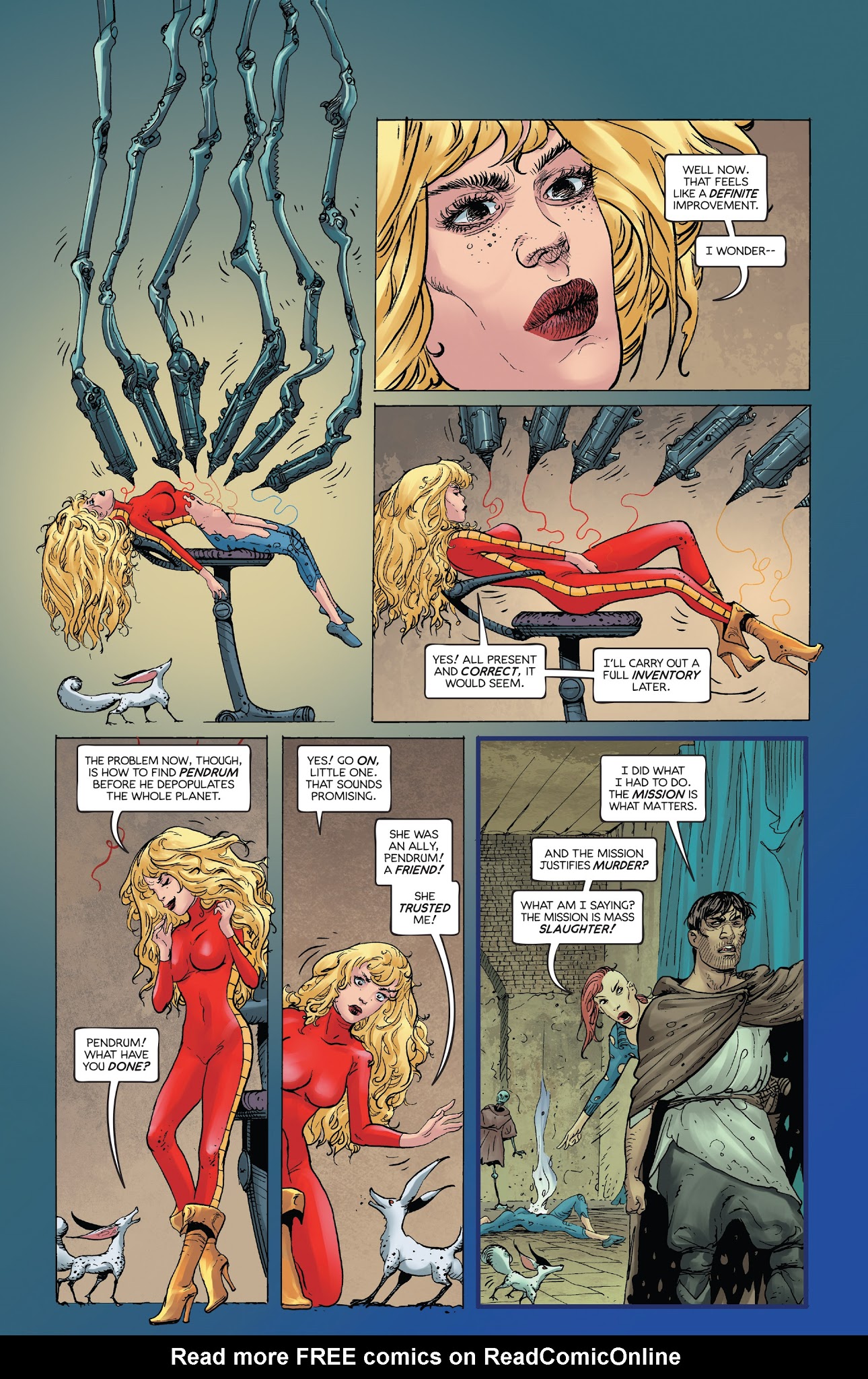 Read online Barbarella (2017) comic -  Issue #3 - 6